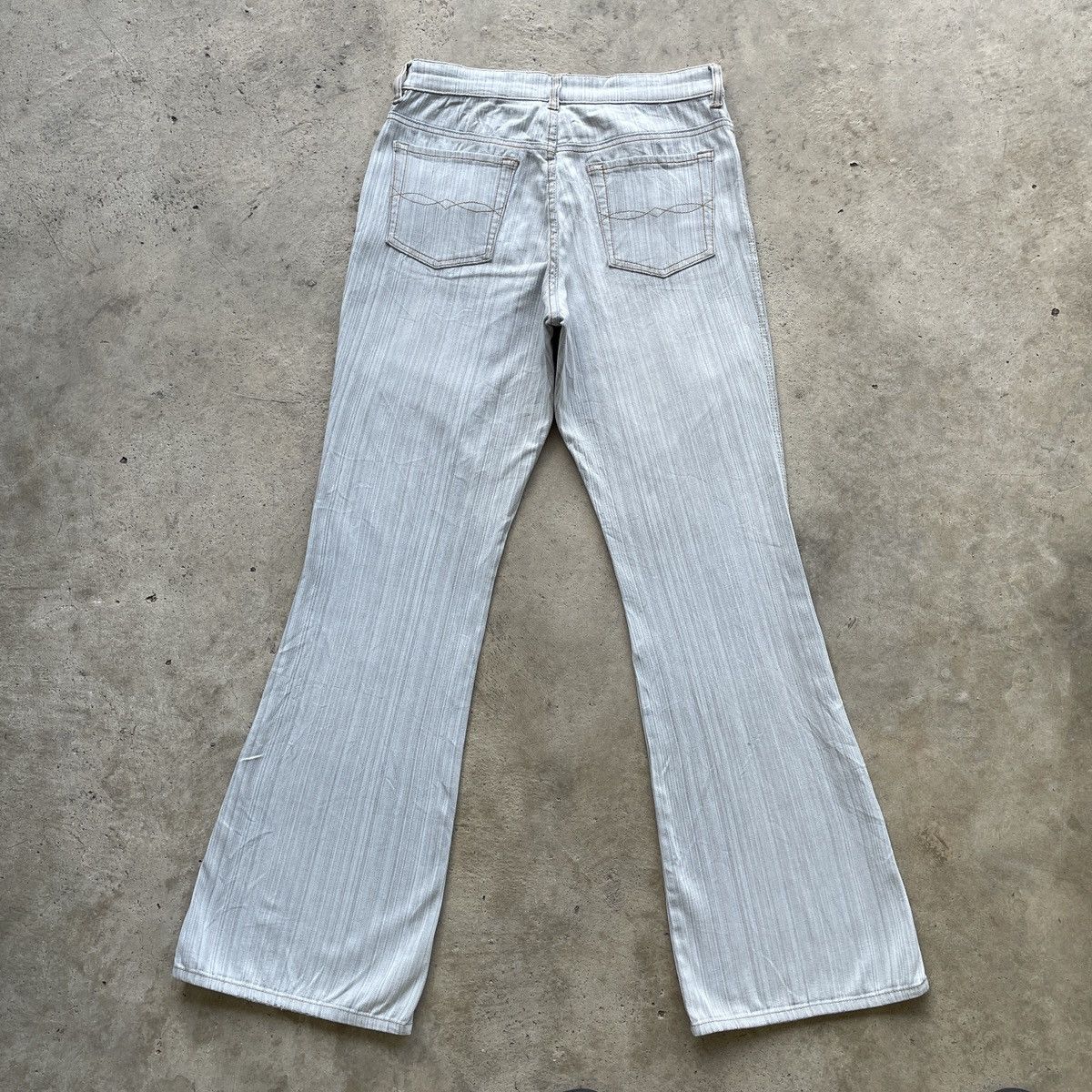 Japanese Brand Vintage Lemiore Jeans FLARE Faded Pants BOOTCUT W28x30.5 Size US 28 / EU 44 - 10 Thumbnail