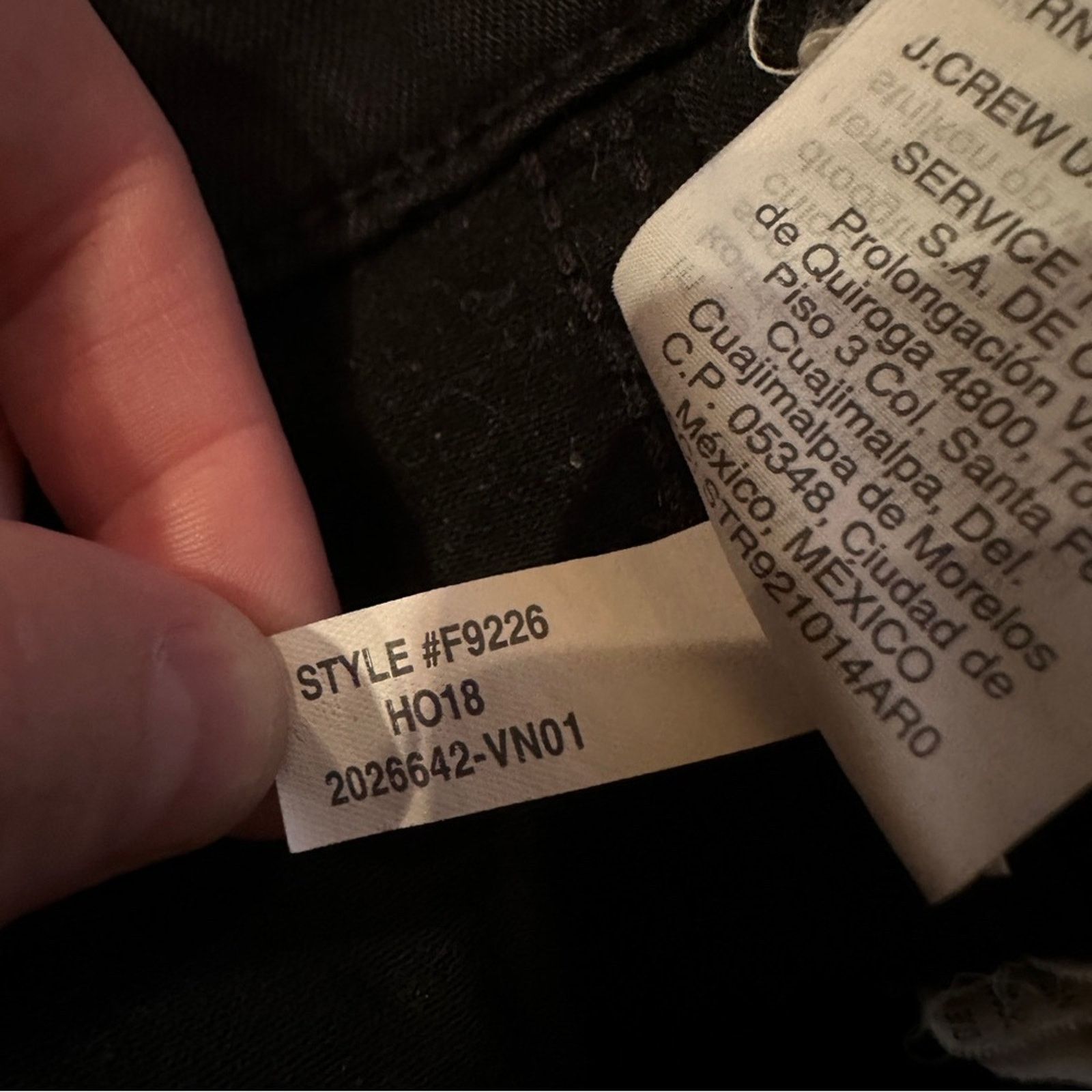 Madewell Madewell 10" High-Rise Skinny Jeans in Black Carbondale 31 Size 31" - 11 Thumbnail