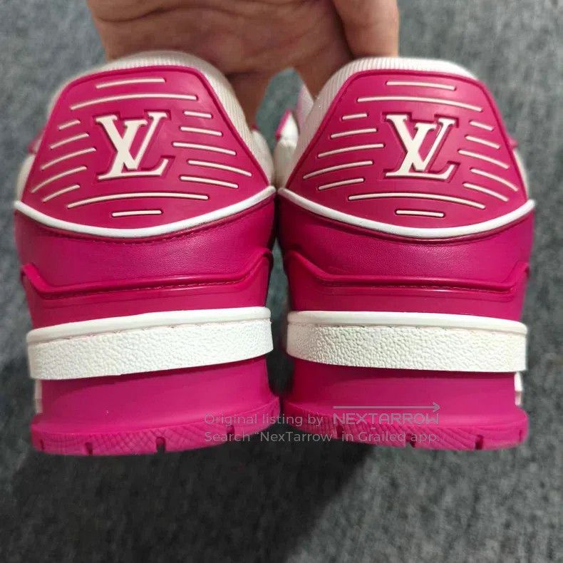 Louis Vuitton Louis Vuitton White Rose Red shoes Size US 5.5 / EU 38 - 5 Thumbnail