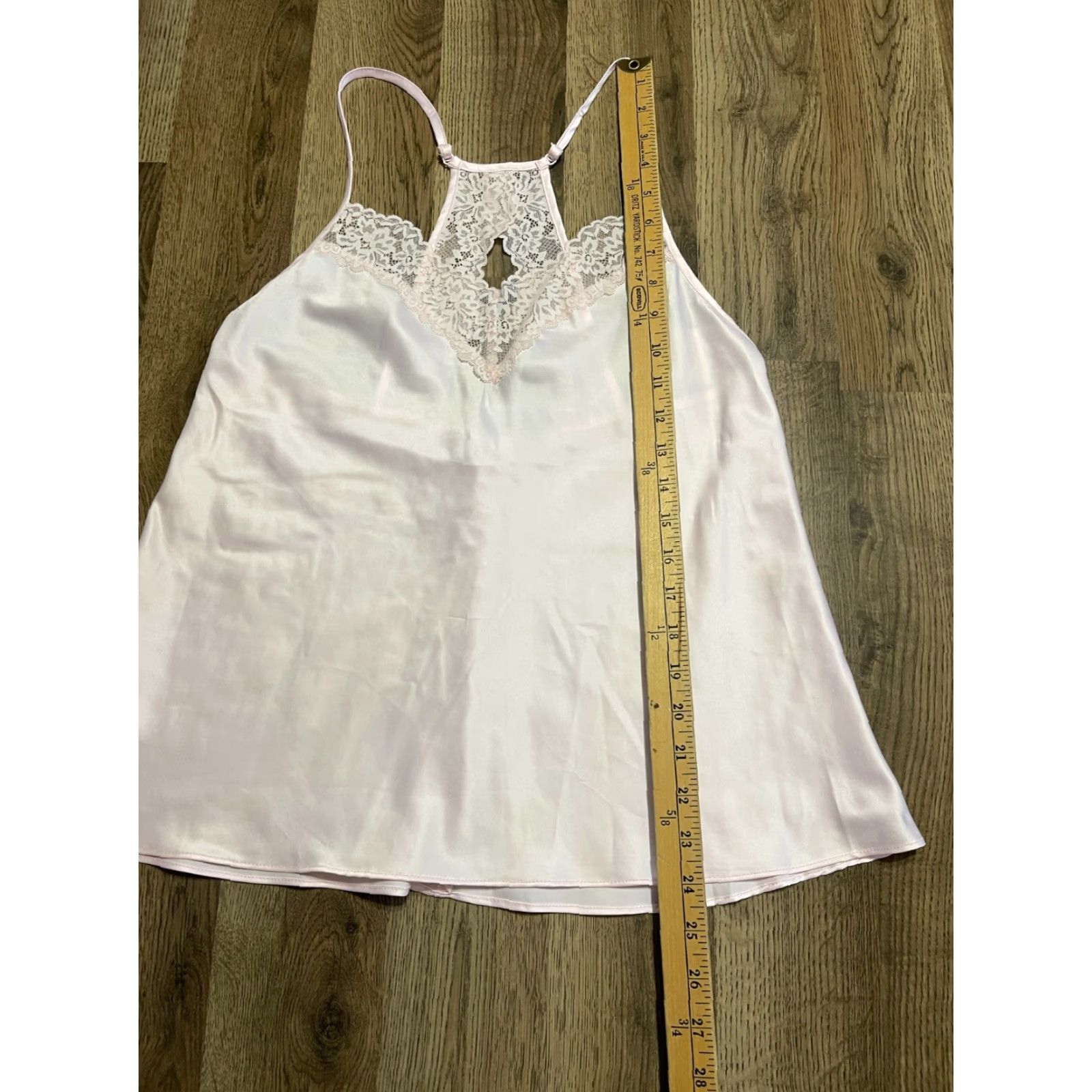 Apt. 9 APT.9 Tank Top, Women's Size Medium, Halter Neck, Lace, Pink, Tank, Women, Medium, Casual, 90s? Size M / US 6-8 / IT 42-44 - 6 Thumbnail