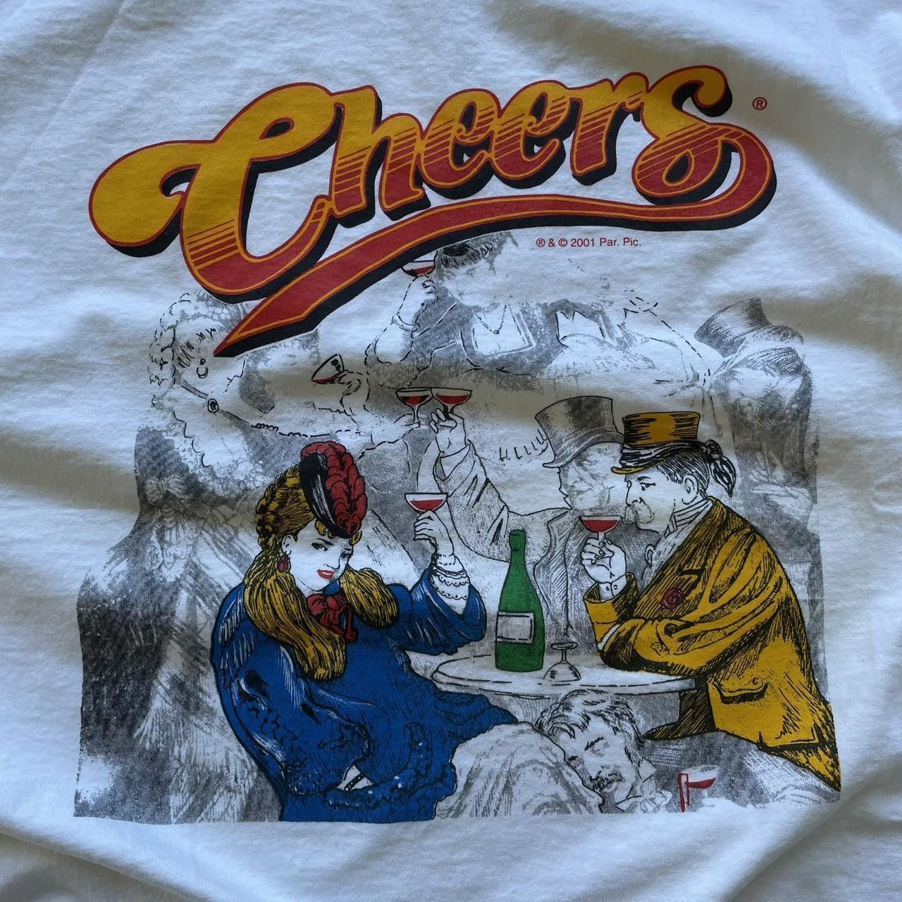 If Six Was Nine × Vintage Vintage Y2K 2000's Cheer Beer Humor Graphic Tee Size US L / EU 52-54 / 3 - 2 Thumbnail
