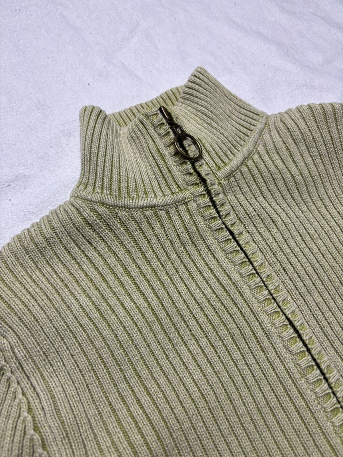 If Six Was Nine × Le Grande Bleu (L.G.B.) × Vintage AVANT GARDE 2000S WASHED KNITTED SWEATER Size M / US 6-8 / IT 42-44 - 4 Thumbnail
