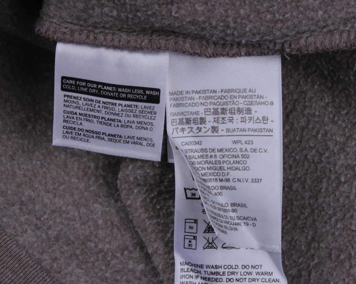 Levi's × Vintage Levis big logo printed cotton polyester blend hoodie size m Size US M / EU 48-50 / 2 - 11 Thumbnail