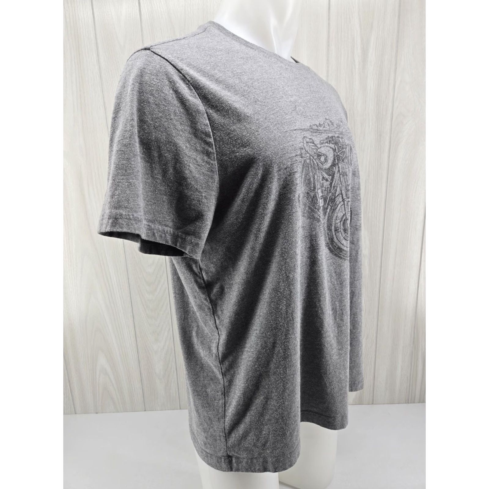 Banana Republic VINTAGE Banana Republic Men's Short Sleeve Shirt Motorcycle Gray XL Size US XL / EU 56 / 4 - 6 Thumbnail