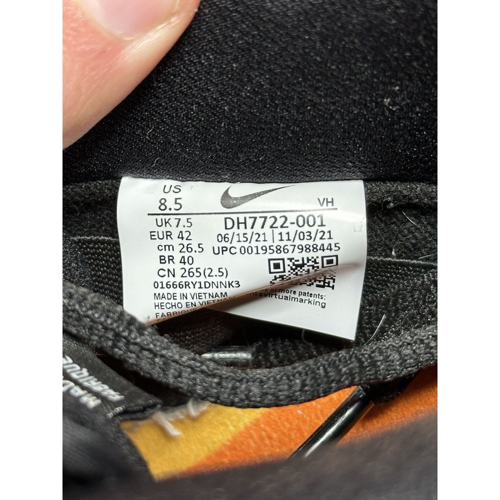 Nike Polaroid x Nike Dunk SB Low Black - Size 8.5 Size US 8.5 / EU 41-42 - 7 Thumbnail