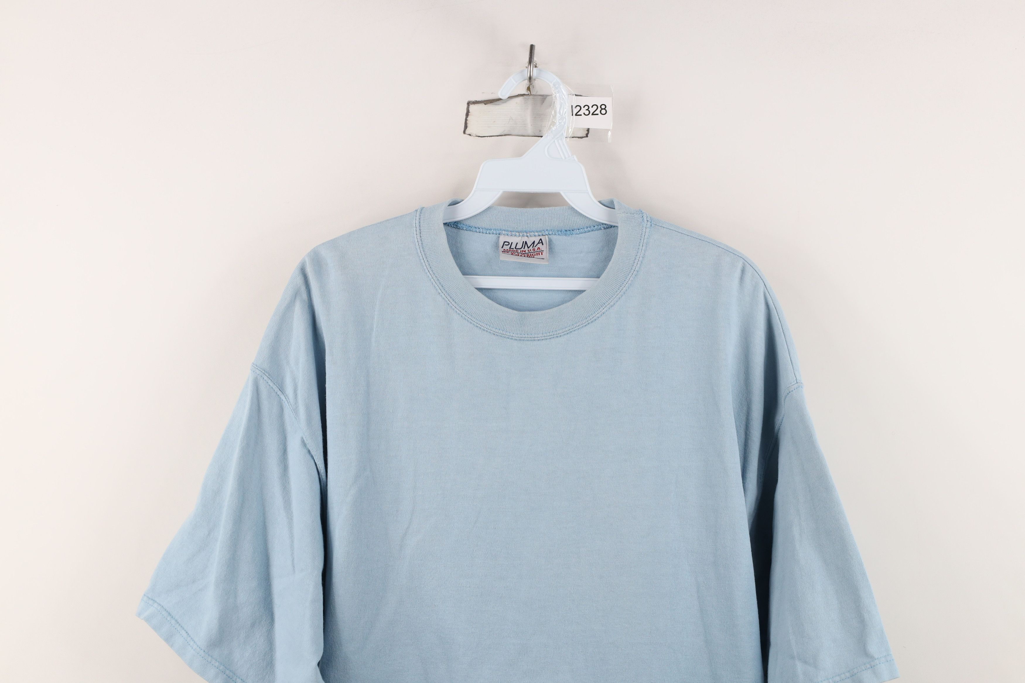 Vintage Vintage 90s Streetwear Heavy T-Shirt Carolina Blue USA Size US L / EU 52-54 / 3 - 2 Thumbnail