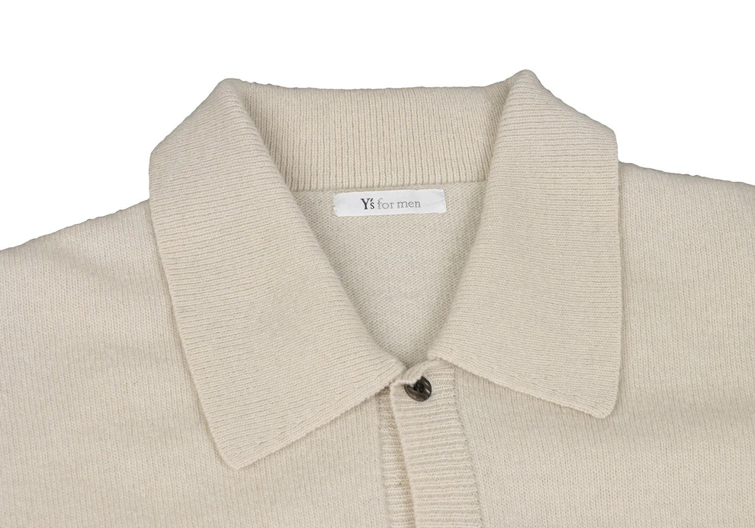 Jean Paul Gaultier Wool Polo Knit Sweater in Cream Size M Size US M / EU 48-50 / 2 - 3 Thumbnail