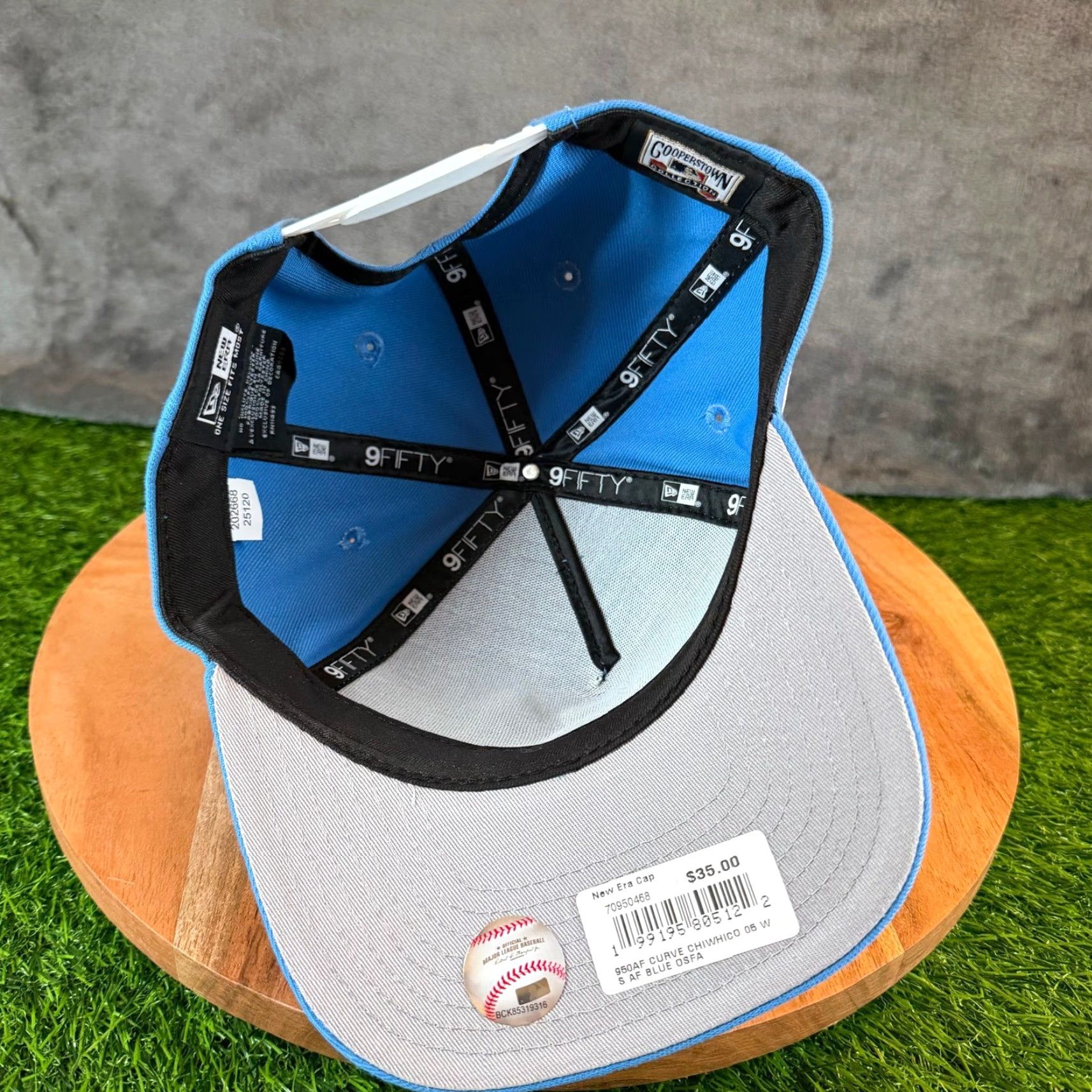 New Era New Era Chicago White Sox 9FIFTY Snapback World Series Baseball Cap Blue NWT Size ONE SIZE - 6 Thumbnail