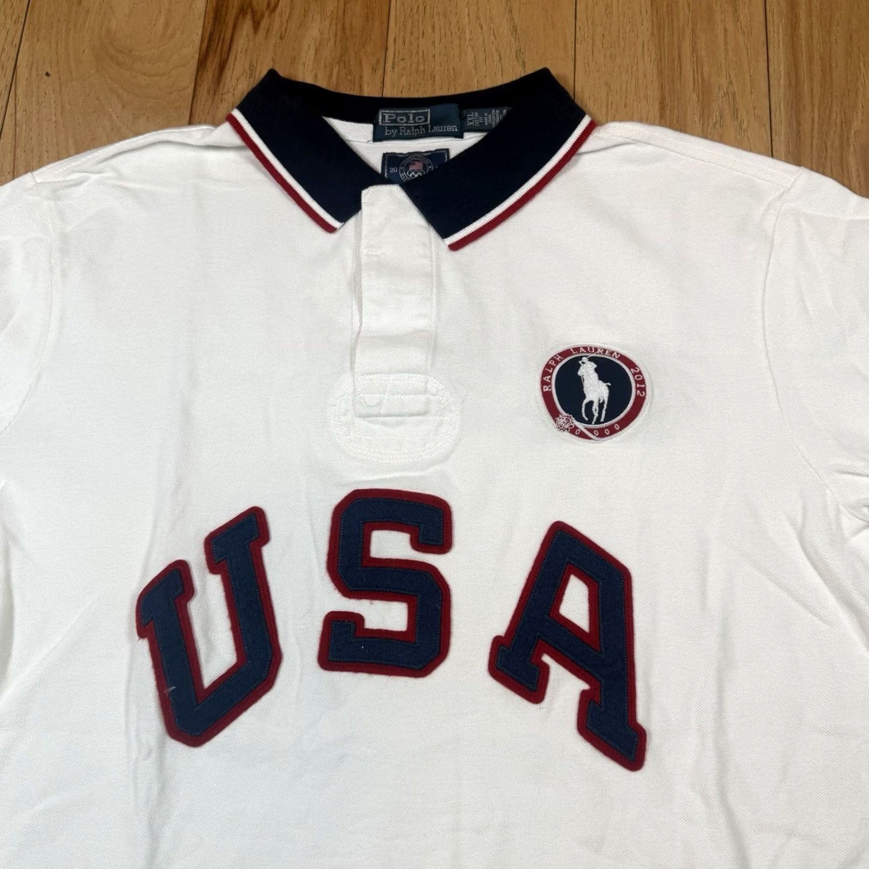 Ralph Lauren Ralph Lauren Shirt Mens 2XL Polo USA Olympic Team Rugby Custom Size US XXL / EU 58 / 5 - 3 Thumbnail