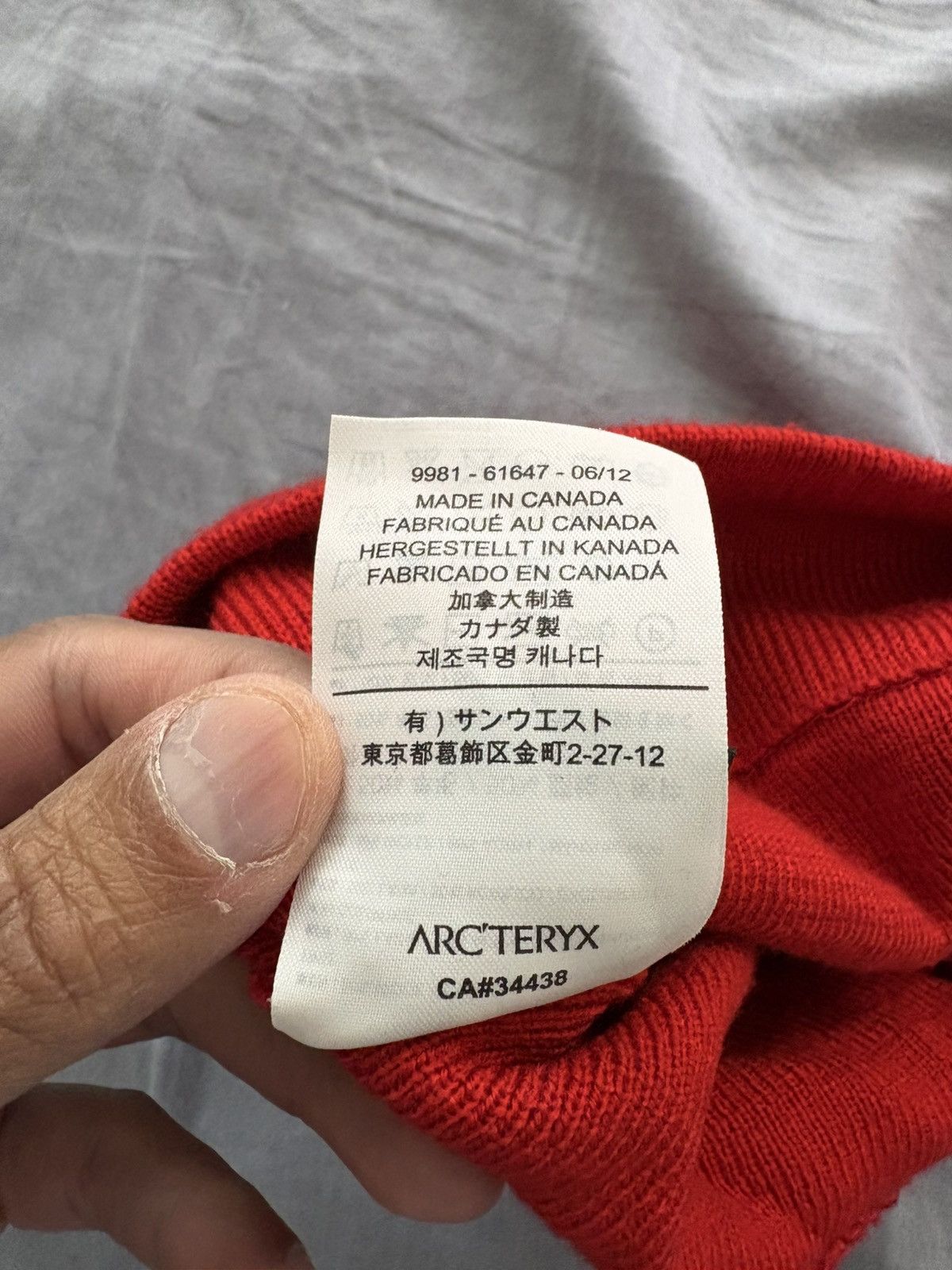 Arc'teryx Wool blend beanie Size ONE SIZE - 6 Thumbnail