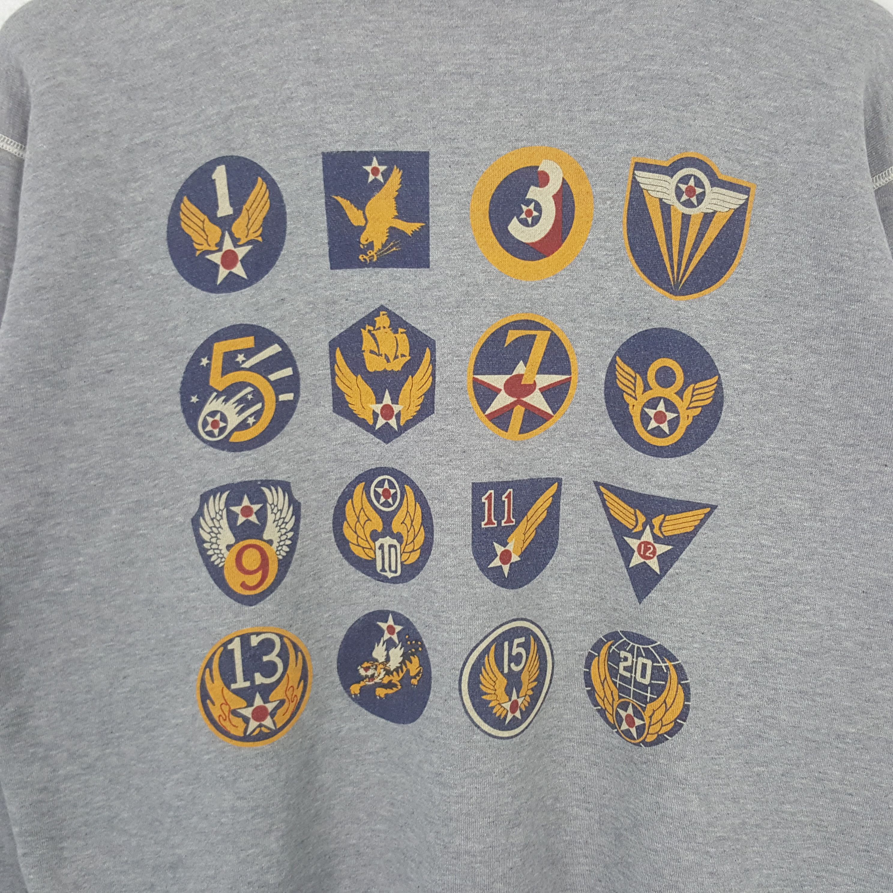 Buzz Rickson's Vintage Buzz Ricksons US Air Force Logo Art Sweatshirt 33 Size US M / EU 48-50 / 2 - 2 Thumbnail