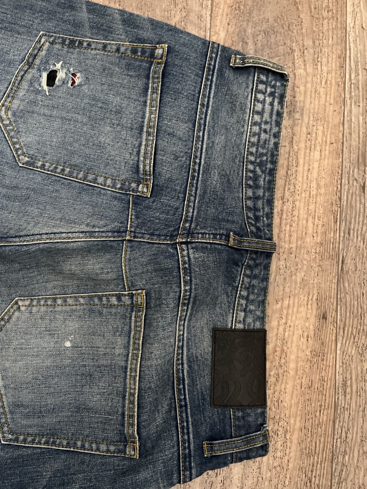 Number (N)ine Number (N)ine ripped denim Size US 32 / EU 48 - 4 Thumbnail