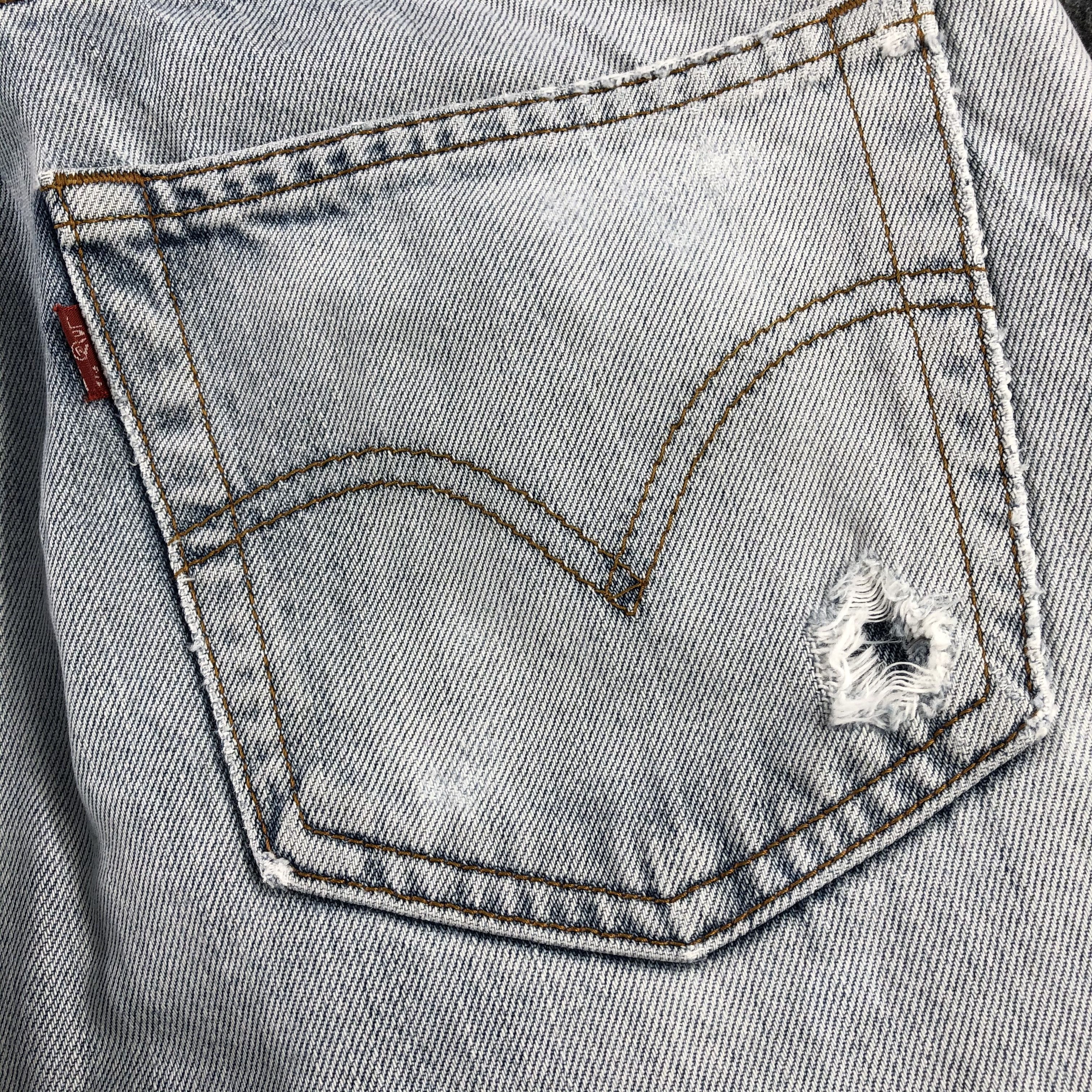 Levi's 90s Vintage Light Wash Levis 511 Jeans-J1920 Size US 31 - 11 Thumbnail