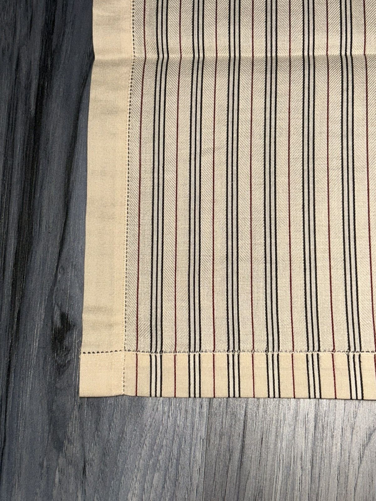 Burberry Burberry Nova Check Striped Cotton Handkerchief Size ONE SIZE - 7 Thumbnail