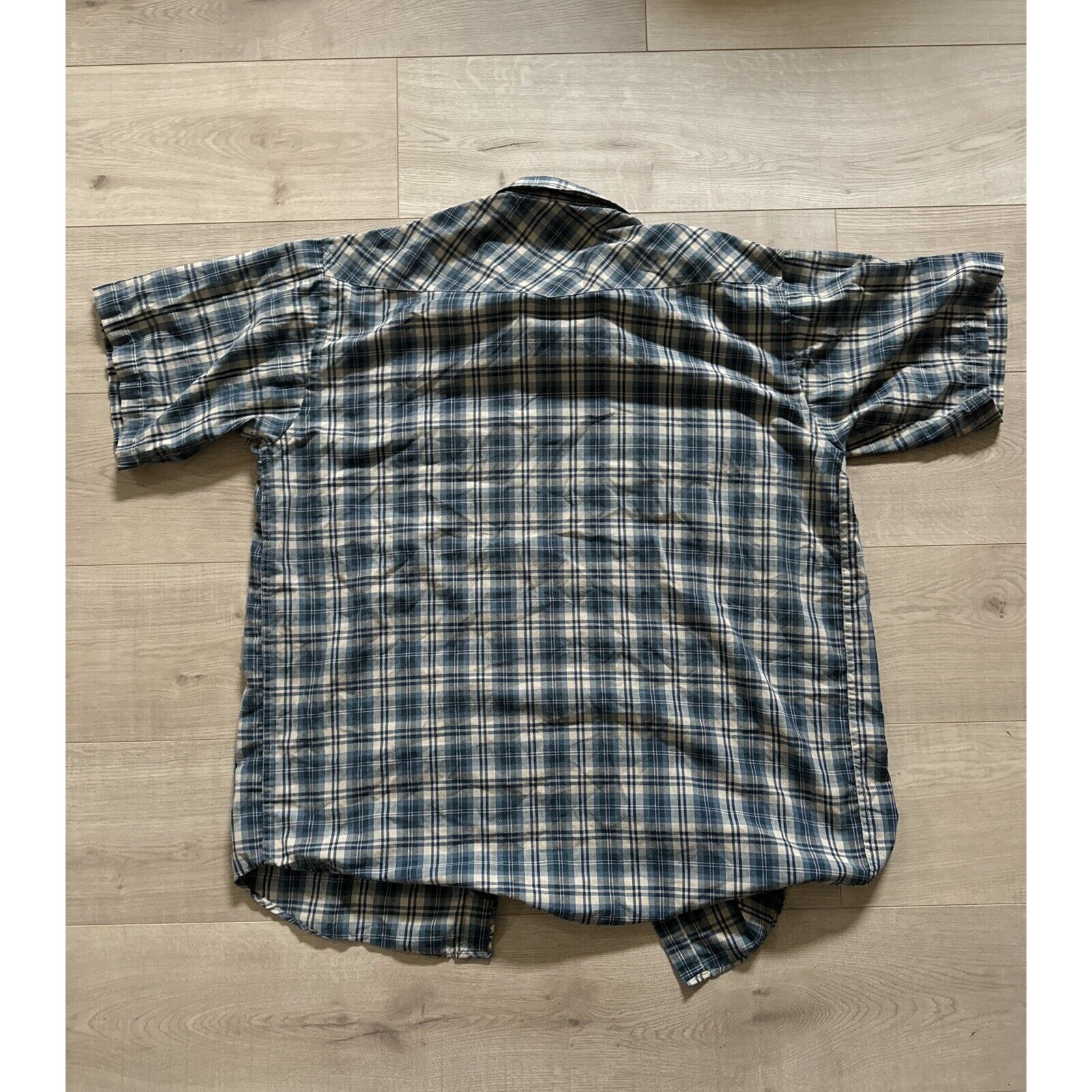 Other Williams Bay Tan Plaid Flannel Shirt Button Down Men's XL Size US XL / EU 56 / 4 - 4 Thumbnail