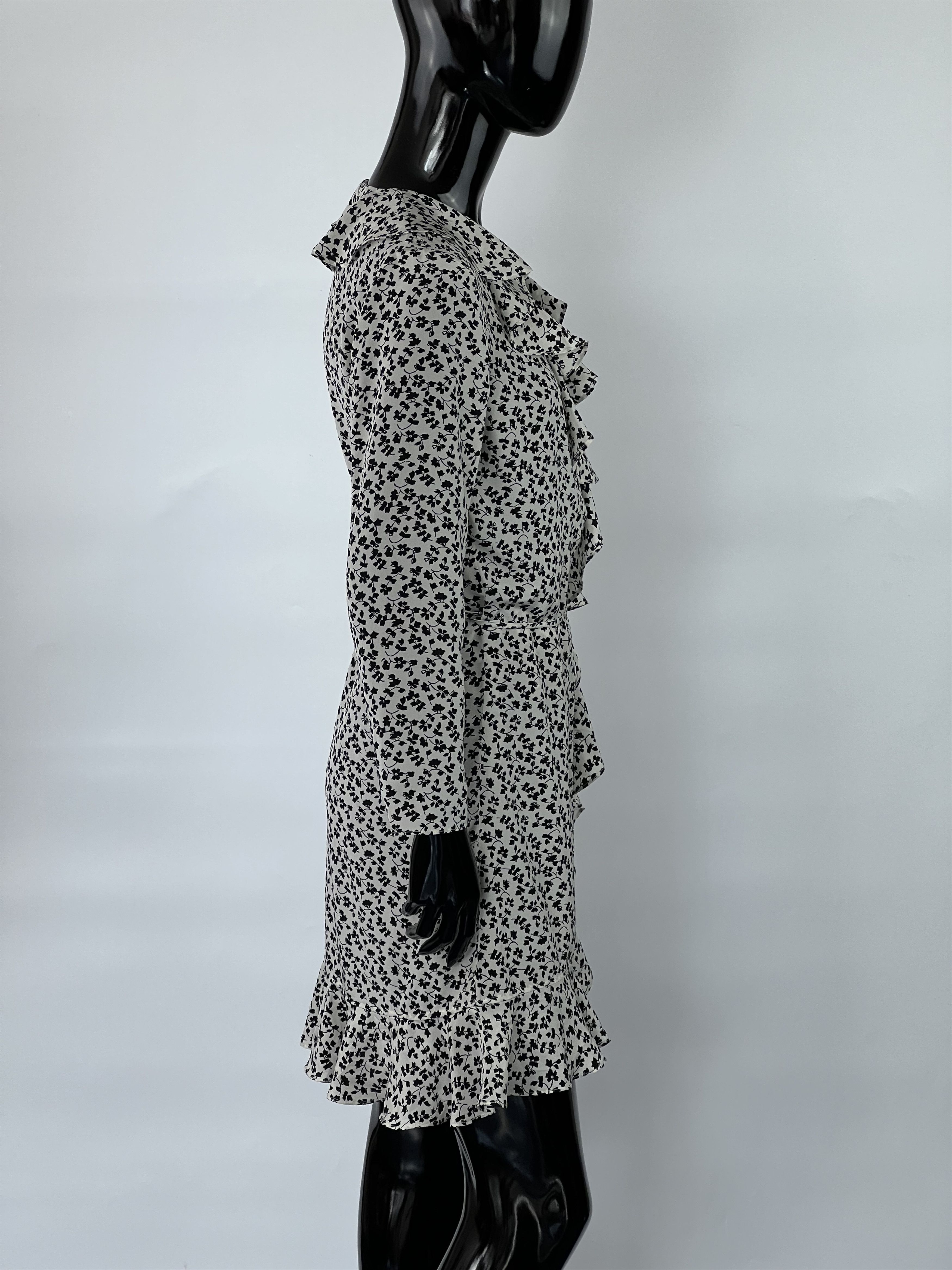 SikSilk × Veronica Beard Veronica Beard Wrap Silk Dress Size 4 XS/S Size S / US 4 / IT 40 - 2 Thumbnail