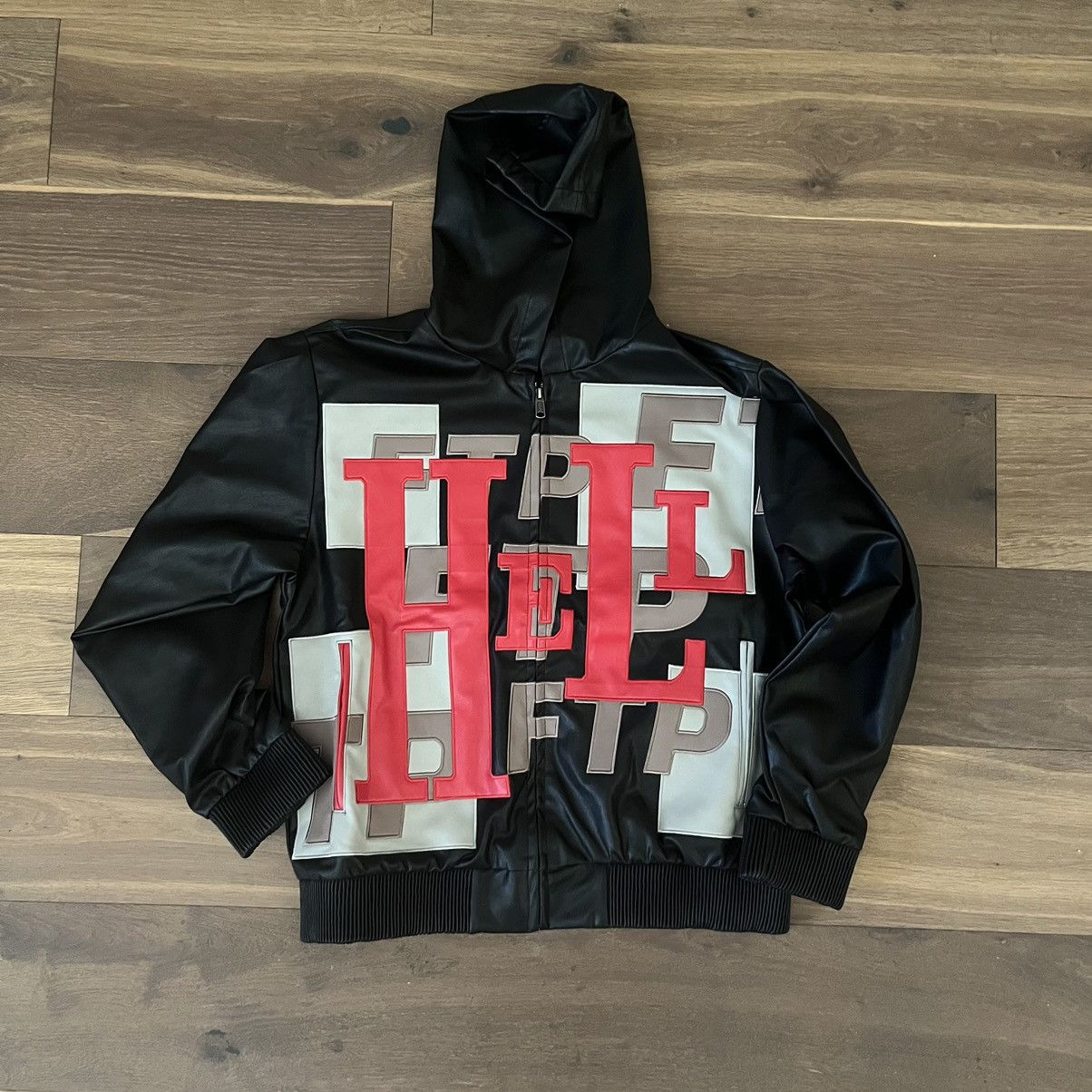Men's Fuck The Population Leather Jackets | Grailed