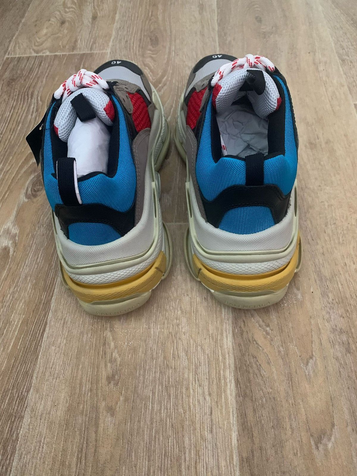 Balenciaga Balenciaga New „Lego Color“ Tripple S OG colorway Sz.40 Size US 10 / IT 40 - 4 Thumbnail
