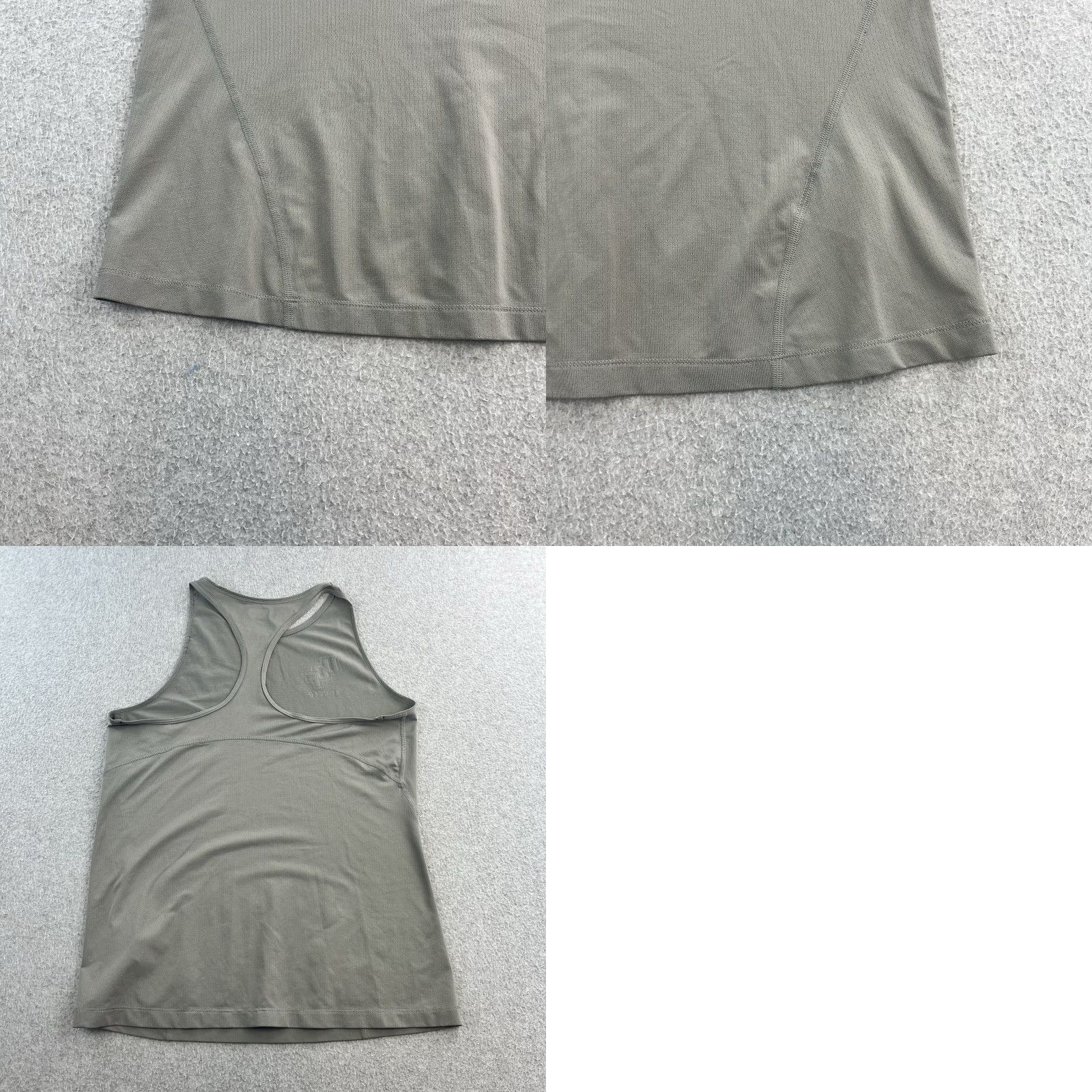 Nike UCF Nike Dri Fit Racerback Tank Top Women M Gray Athletic Soccer Sleeveless Shirt Size M / US 6-8 / IT 42-44 - 8 Thumbnail