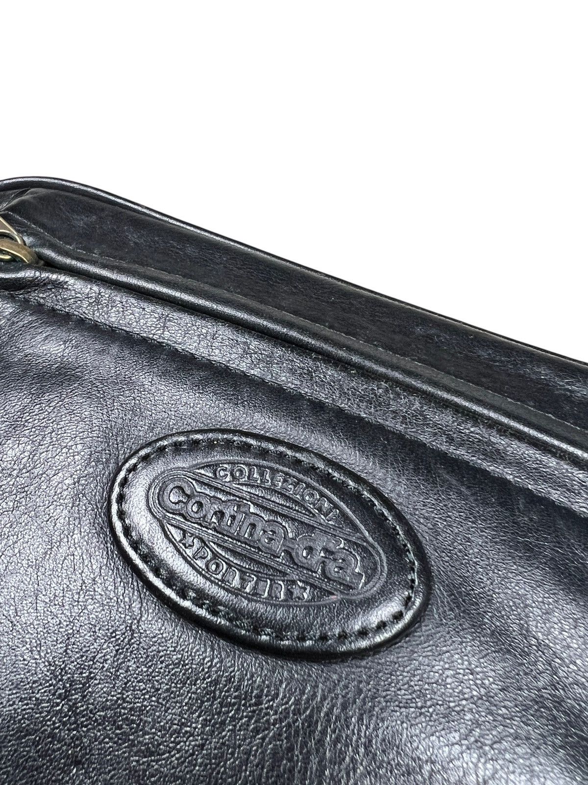 Genuine Leather × Porter 1990 Porter Cortina-d’a Leather Clutch Bag Size ONE SIZE - 2 Thumbnail
