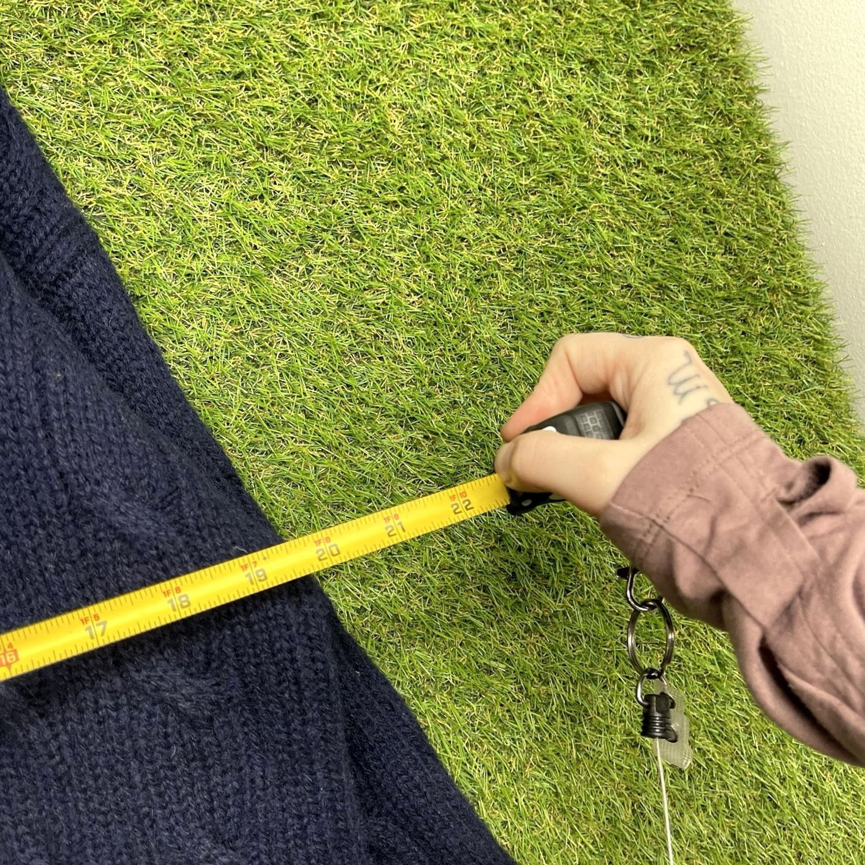 Polo Ralph Lauren VINTAGE Polo Ralph Lauren Cardigan Sweater Mens 40 Wool Cotton Shawl Collar Knit Button Blue Regular Pocketed - Size US L / EU 52-54 / 3 - 4 Thumbnail