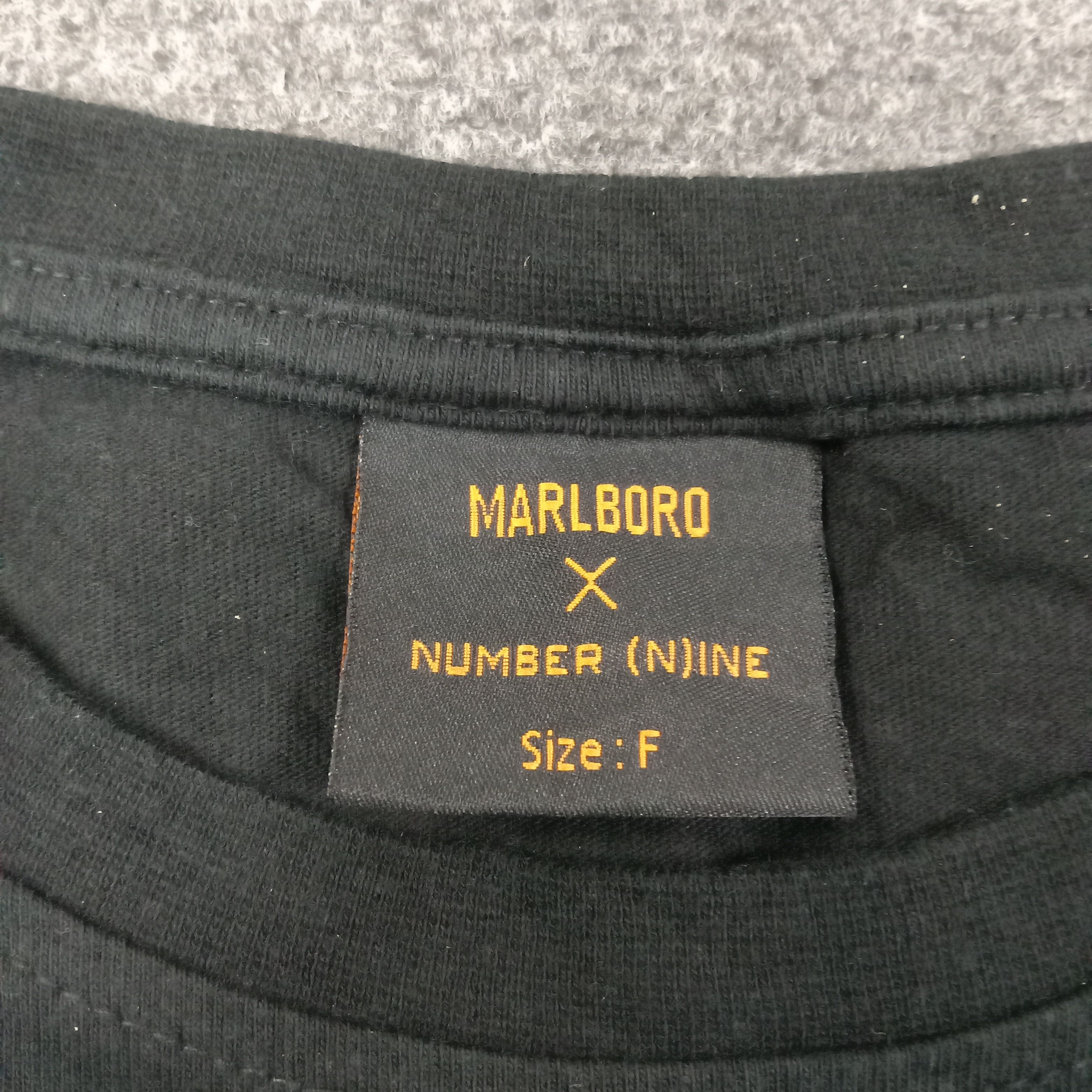 Number (N)ine Marlboro x Number Nine Custom Logo Tshirt C223N60 Size US L / EU 52-54 / 3 - 6 Thumbnail