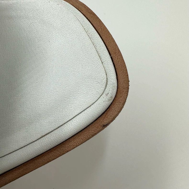 Hermes Hermes White and Brown H Sandals-2506 Size US 6 / IT 36 - 8 Thumbnail