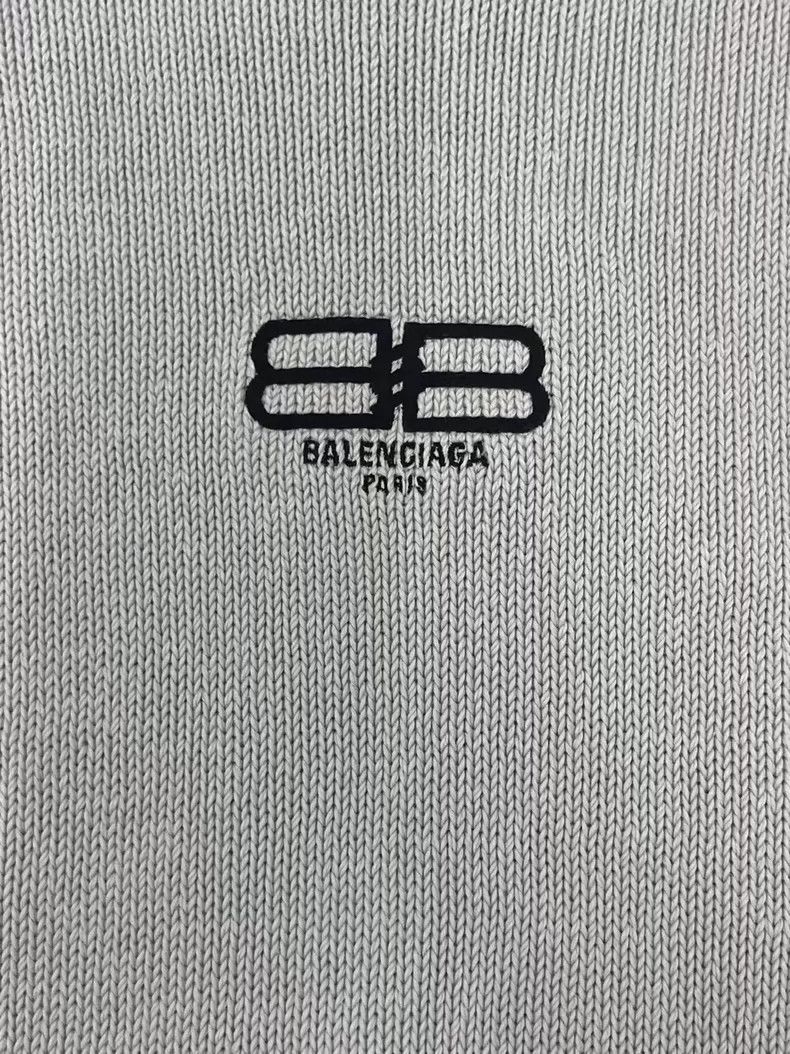 Balenciaga Balenciaga Embroidered Logo Long Sleeve Sweater-2506 Size US S / EU 44-46 / 1 - 3 Thumbnail