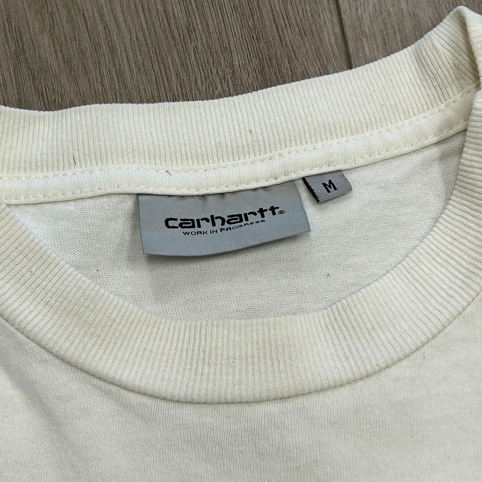 Carhartt Carhartt Work In Progress Off-White Scribe Tee T Shirt Size US M / EU 48-50 / 2 - 5 Thumbnail