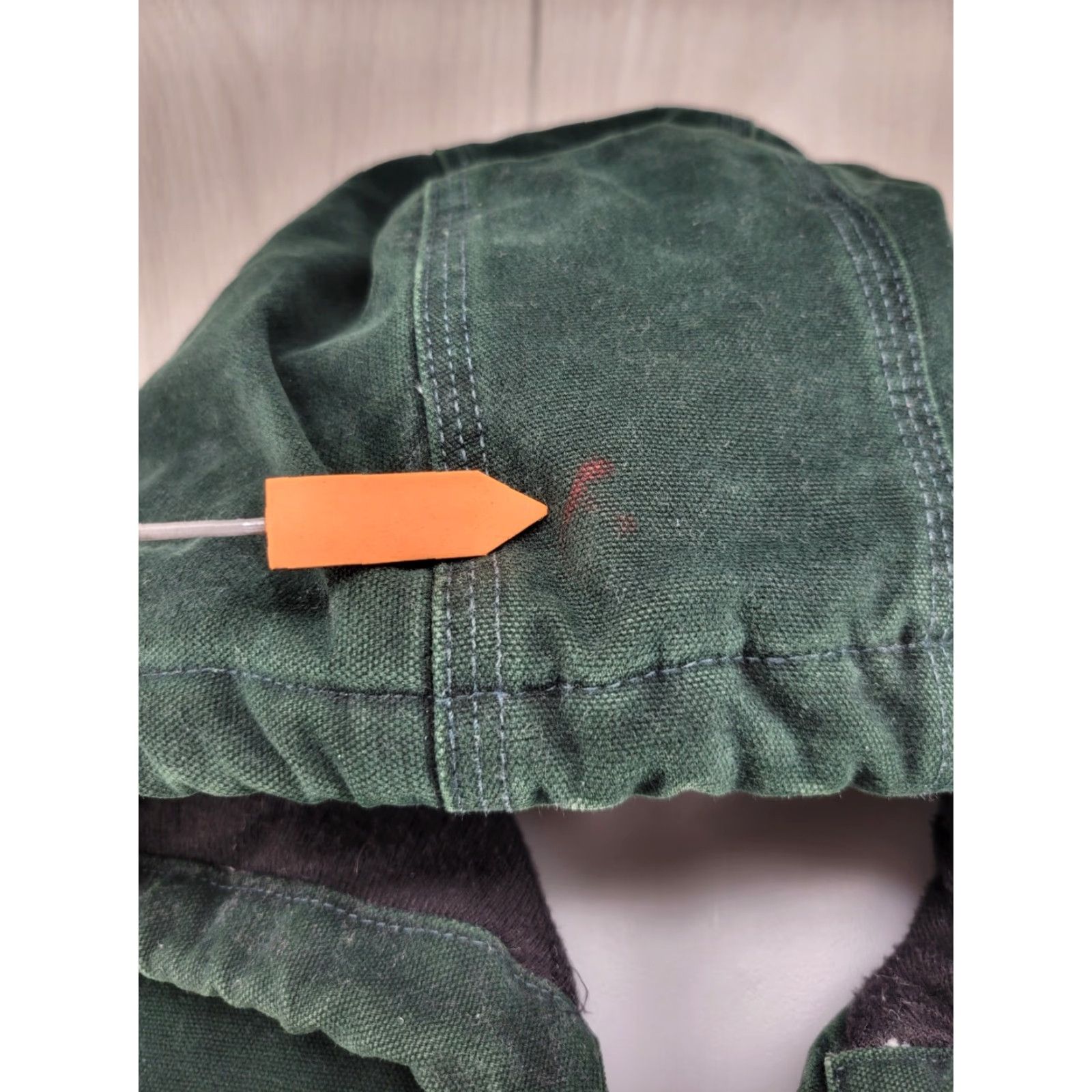 Carhartt Carhartt J130 SPC Green Hooded Duck Canvas 3XL Zip Quilt Lined Jacket Coat Size US XXL / EU 58 / 5 - 5 Thumbnail