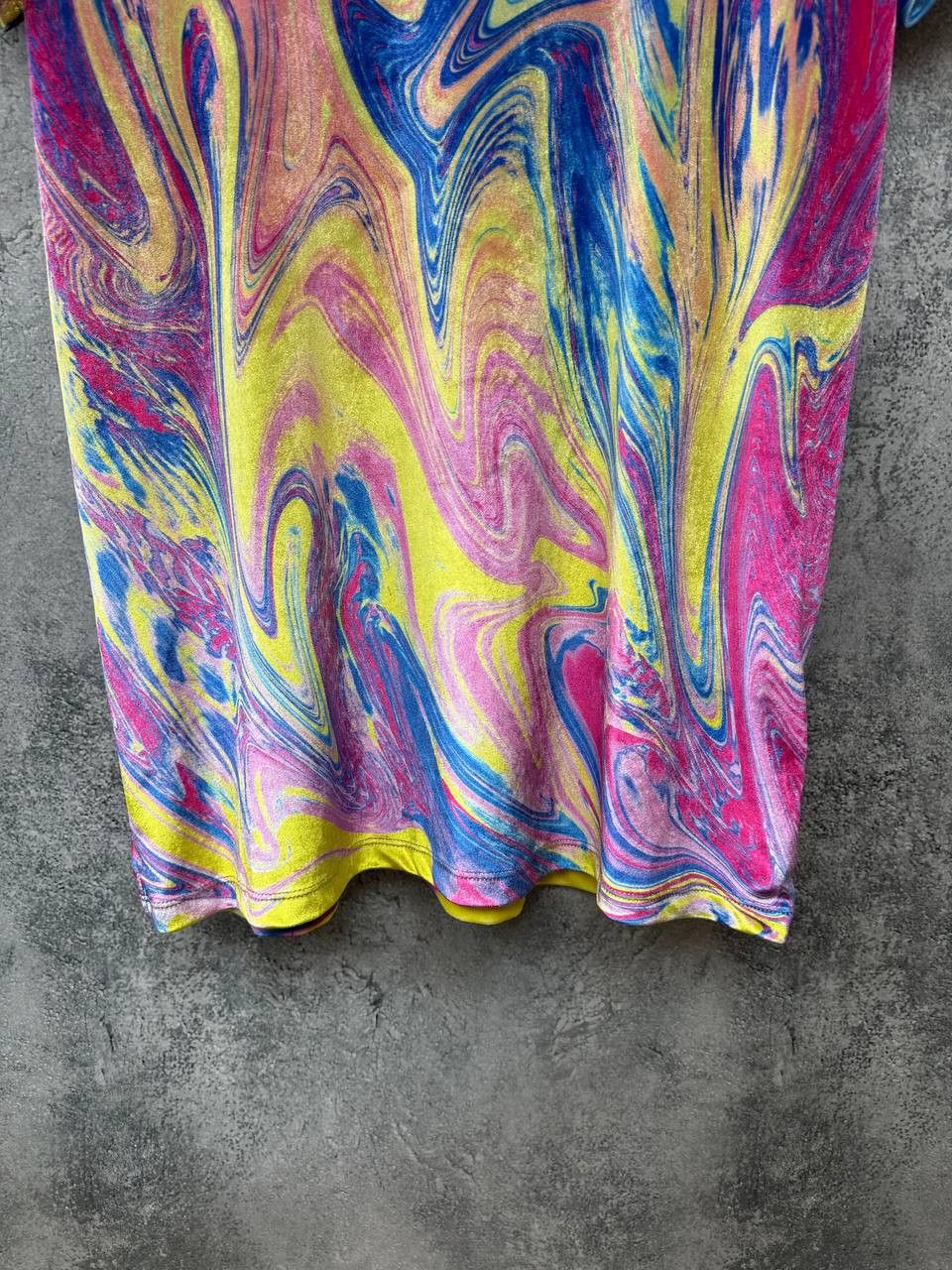 Jaded London Jaded London Psychedelic Marble Swirl Oversized Velour Dress Size M / US 6-8 / IT 42-44 - 7 Thumbnail