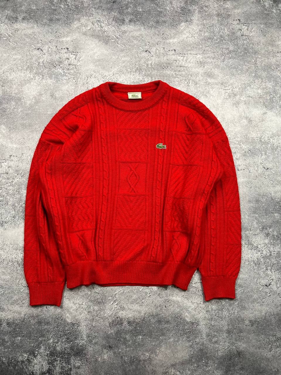 Lacoste Vintage 90s Lacoste Sweater Wool Knitwear Size US XL / EU 56 / 4 - 1 Thumbnail