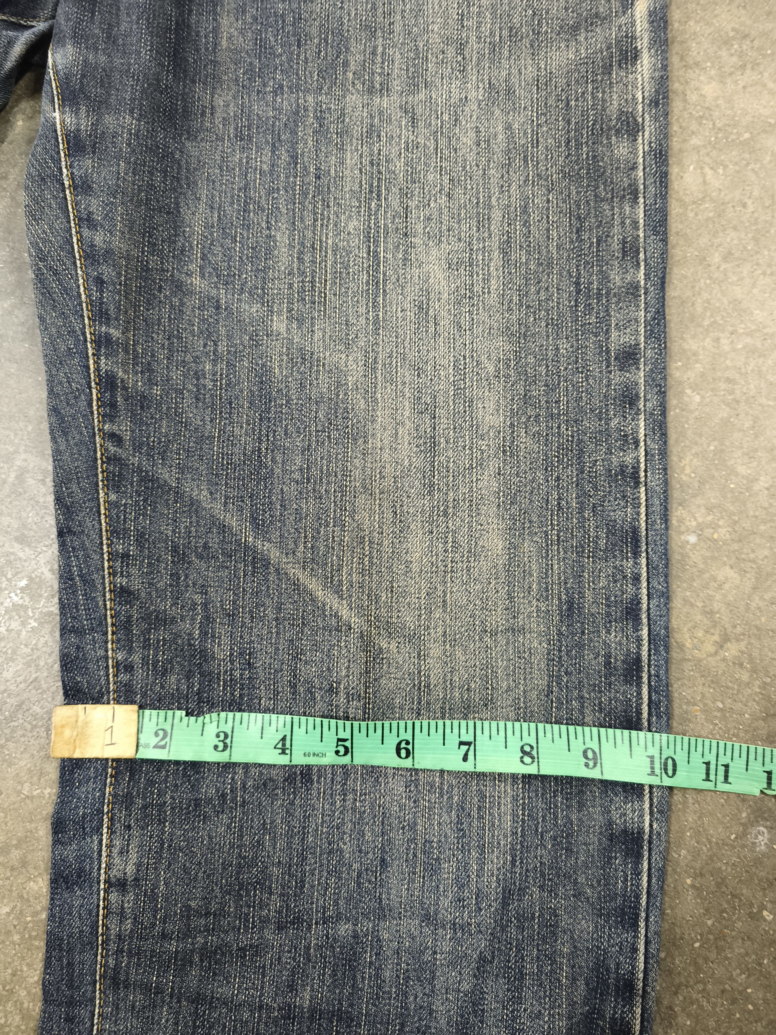 Beauty Beast Flare🔥🔥🔥 Vintage Edwin Jeans distressed if six was nine Size US 30 / EU 46 - 15 Thumbnail