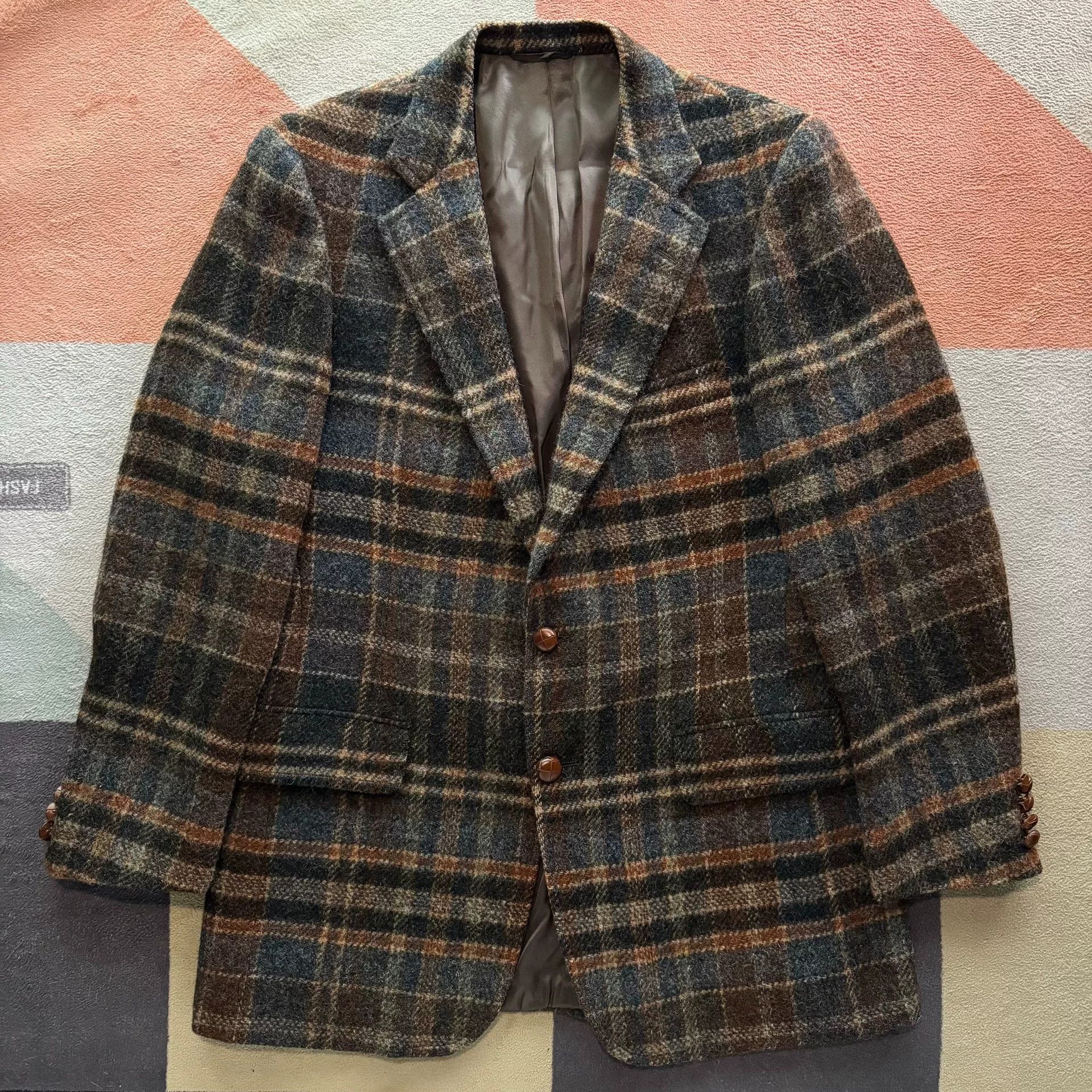 RRL Ralph Lauren Ralph Lauren Chaps Wool Tweed Blazer Size US S / EU 44-46 / 1 - 1 Thumbnail