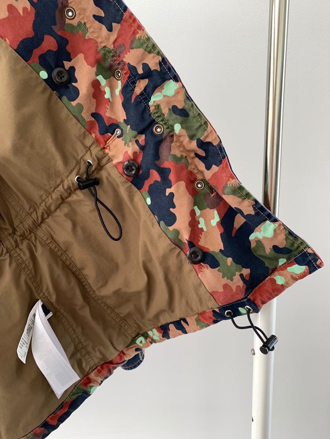 Diesel Diesel Camouflage G-CLAUDIA-CMF Utility Military Jacket Size XS / US 0-2 / IT 36-38 - 11 Thumbnail