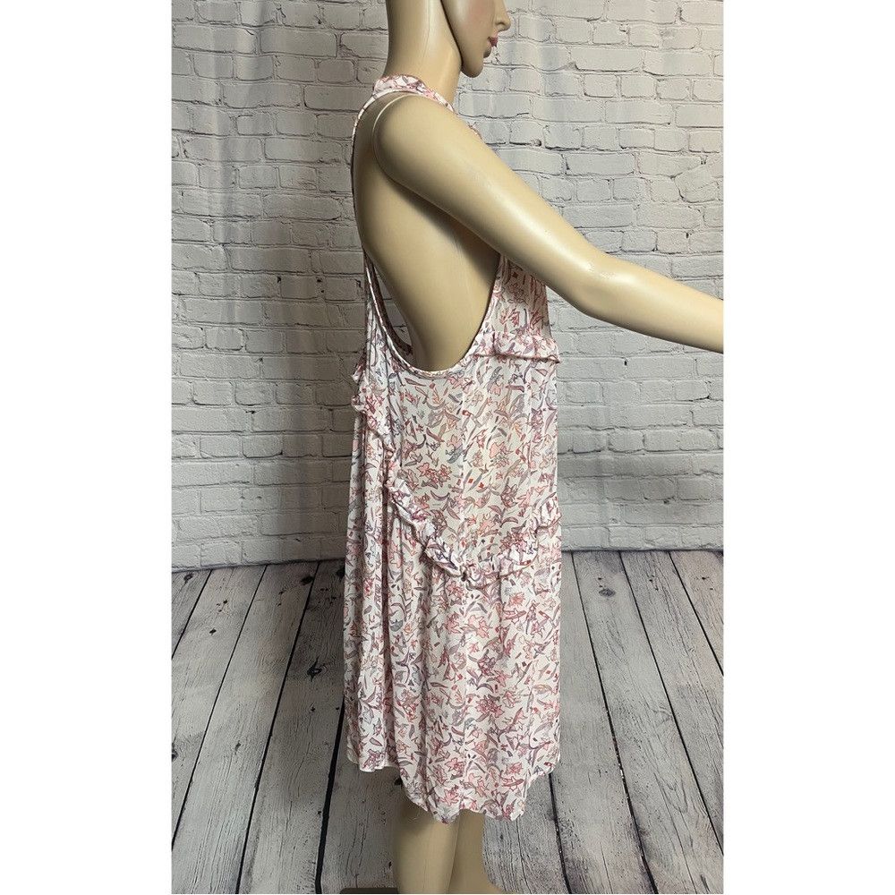 Iro Iro Paris Viscose Floral Mini Dress Size 40 US M Size M / US 6-8 / IT 42-44 - 3 Thumbnail