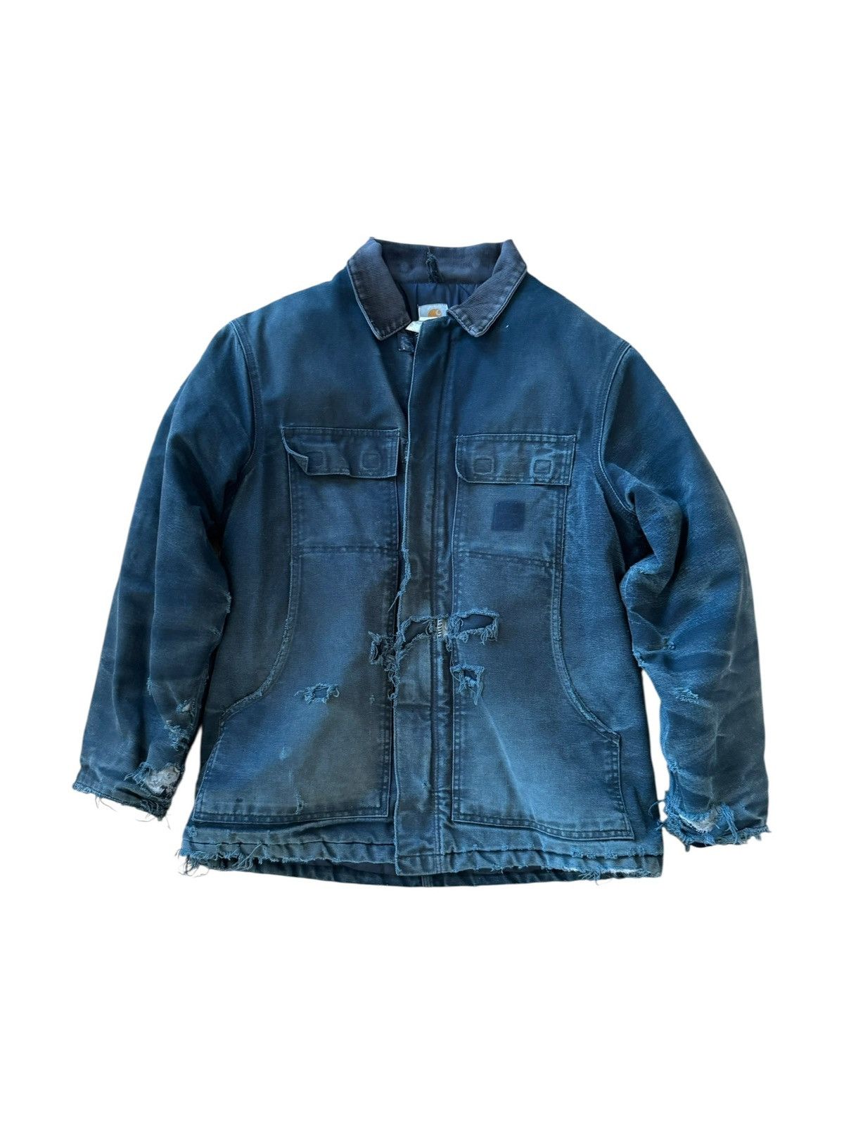 Carhartt CARHARTT VINTAGE 90s 00s Y2K DISTRESSED QUILTED JACKET FADED Size US XL / EU 56 / 4 - 9 Thumbnail