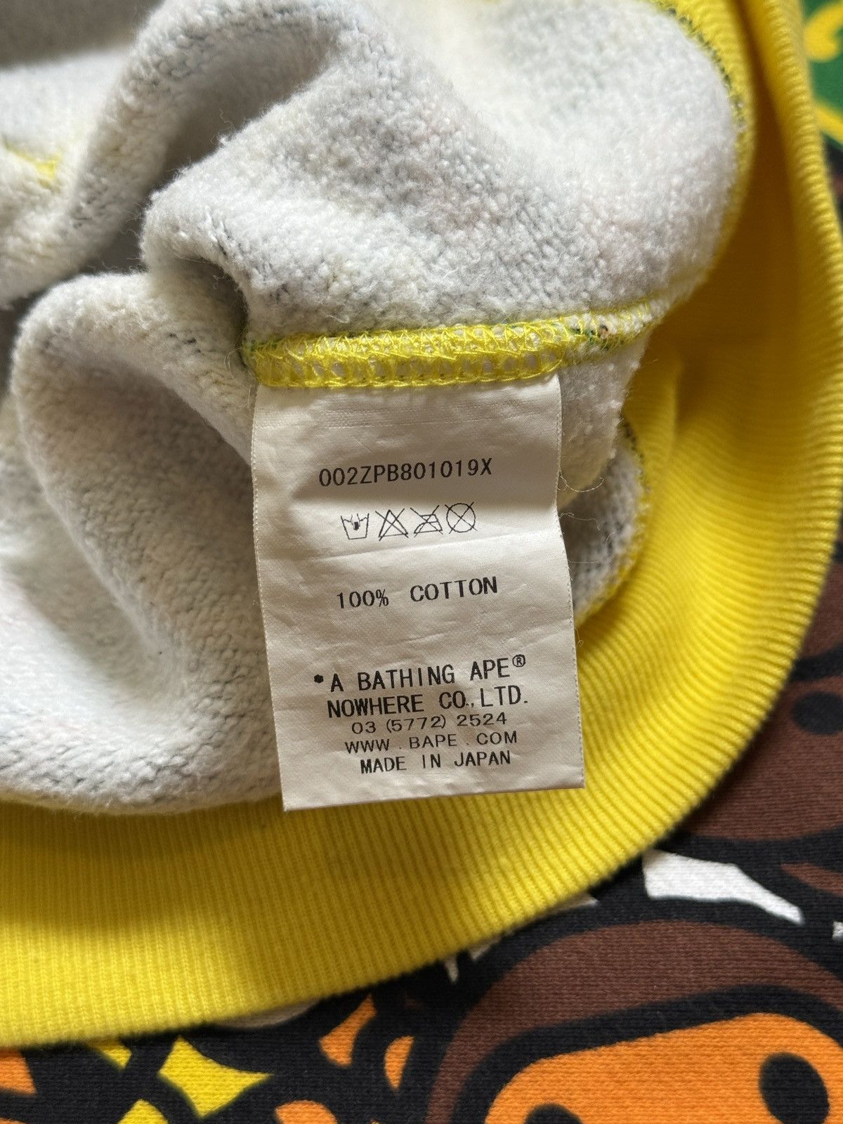 Bape A Bathing Ape Yellow Galaxy Camo Shark Hoodie Size US M / EU 48-50 / 2 - 8 Thumbnail