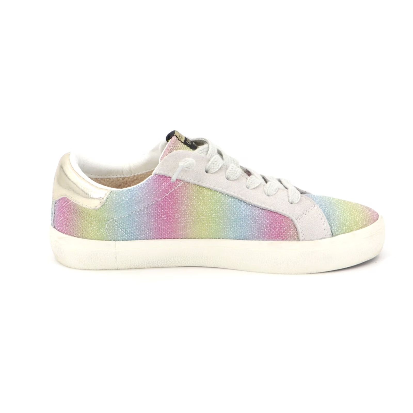 Vintage Havana VINTAGE Vintage Havana Women's Rainbow Sneakers Sz 7 Rainbow Glitter Lace Up Leather Low Top Sneakers Women's Shoes Size US 7 / IT 37 - 5 Thumbnail