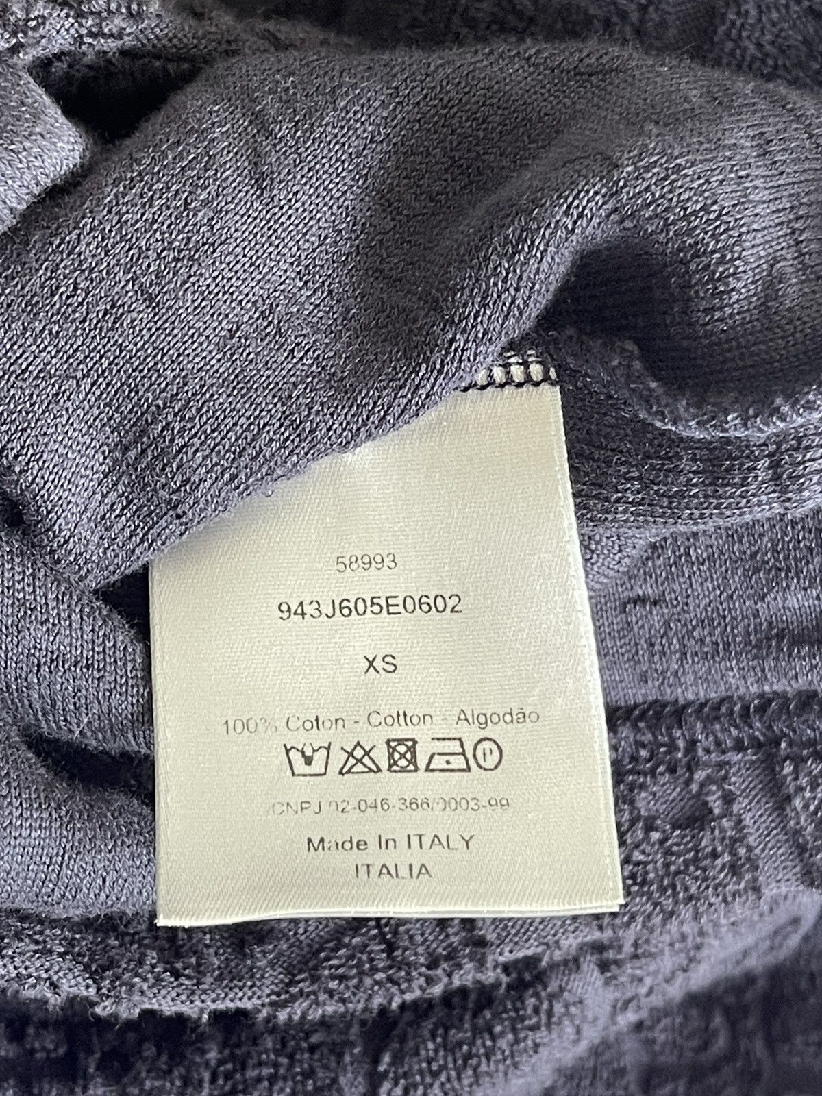 Dior Dior Oblique Terry Cloth T-Shirt Size US M / EU 48-50 / 2 - 4 Thumbnail