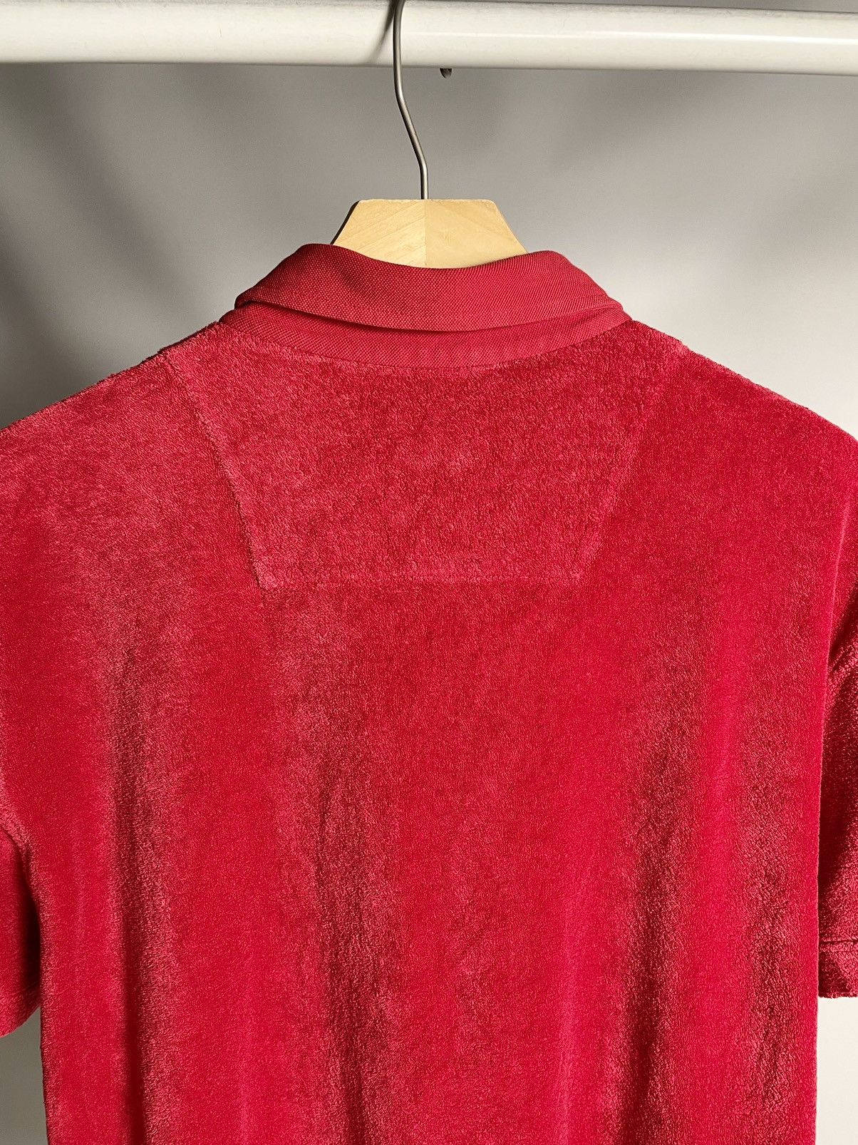 Lacoste × Vintage 🌹RARE🌹 Van Laack Red terry golf luxury Polo T-Shirt tee Size US M / EU 48-50 / 2 - 10 Thumbnail