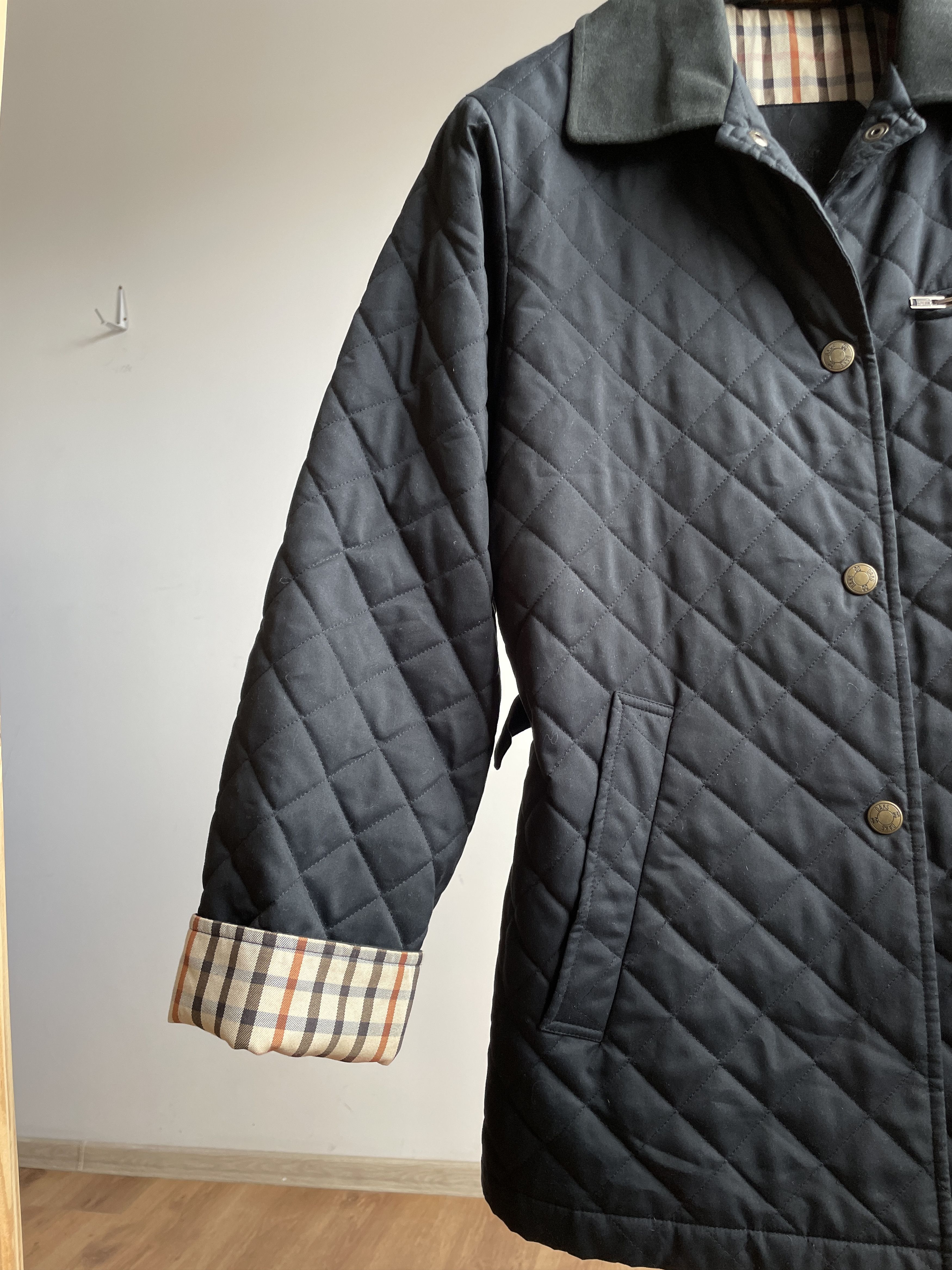 DAKS Daks London Vintage Womens Quilted Jacket Size UK 14 Size L / US 10 / IT 46 - 4 Thumbnail