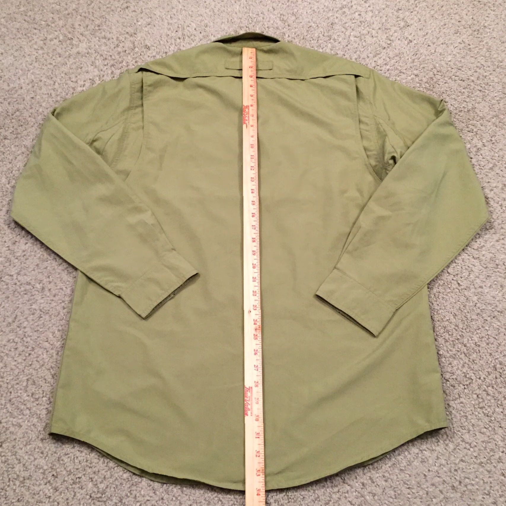 Vintage Duluth Shirt Mens Medium Tall Green Roll Tab Long Sleeve Button Up Pockets Size US M / EU 48-50 / 2 - 6 Thumbnail