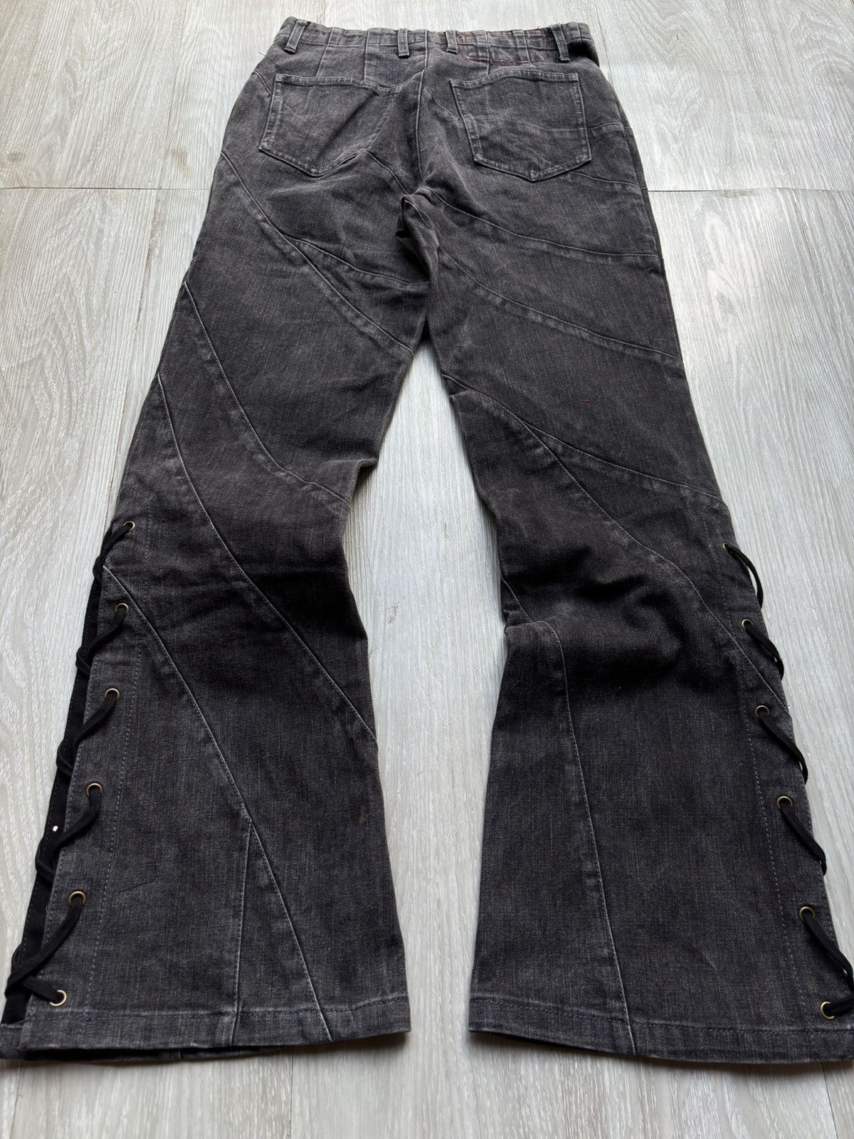 14th Addiction ETERNO BELLEZZA flare jeans Size US 26 / EU 42 - 5 Thumbnail