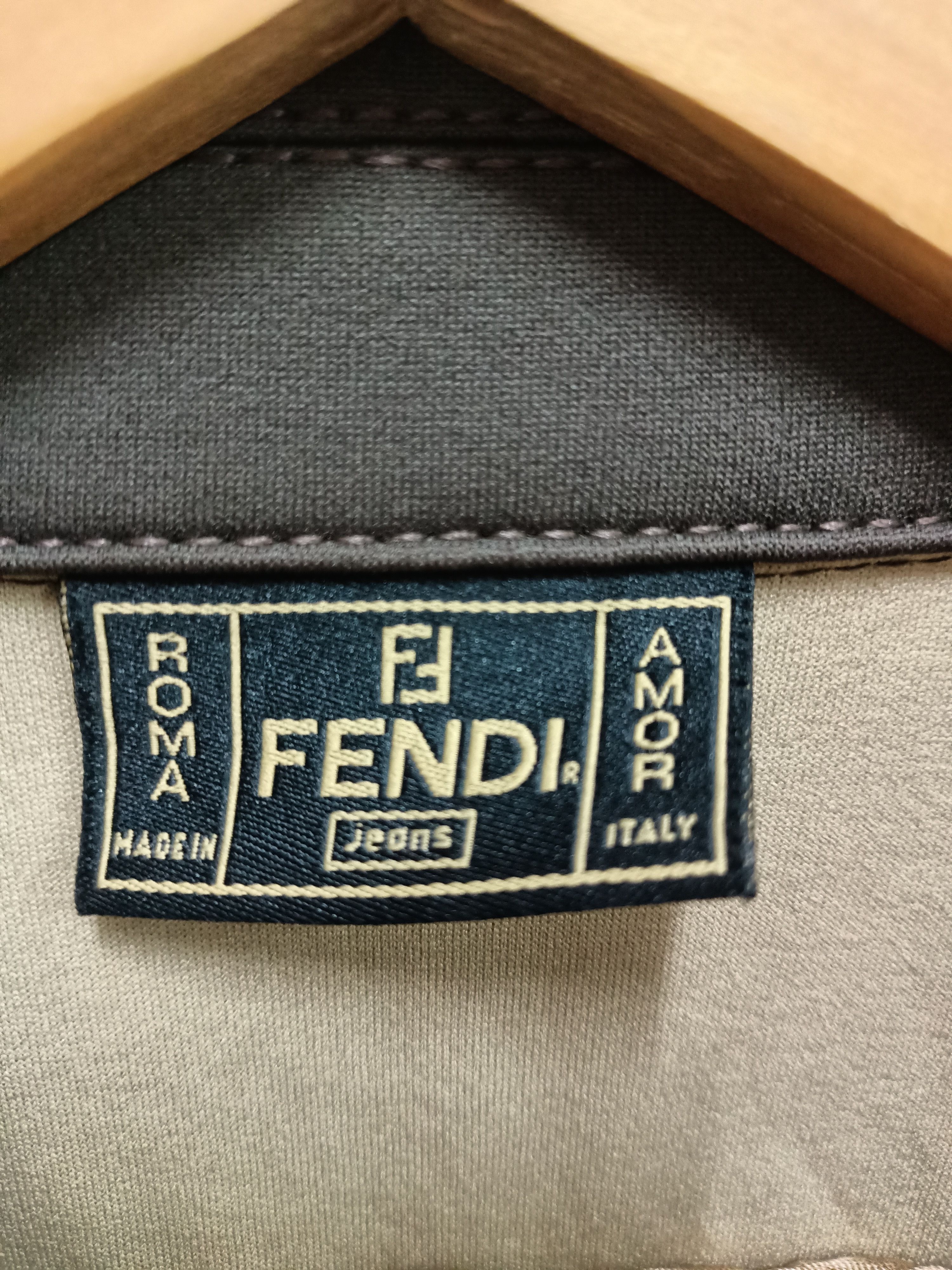 Fendi Vintage Fendi Jeans coat/jackets for her Size M / US 6-8 / IT 42-44 - 2 Thumbnail