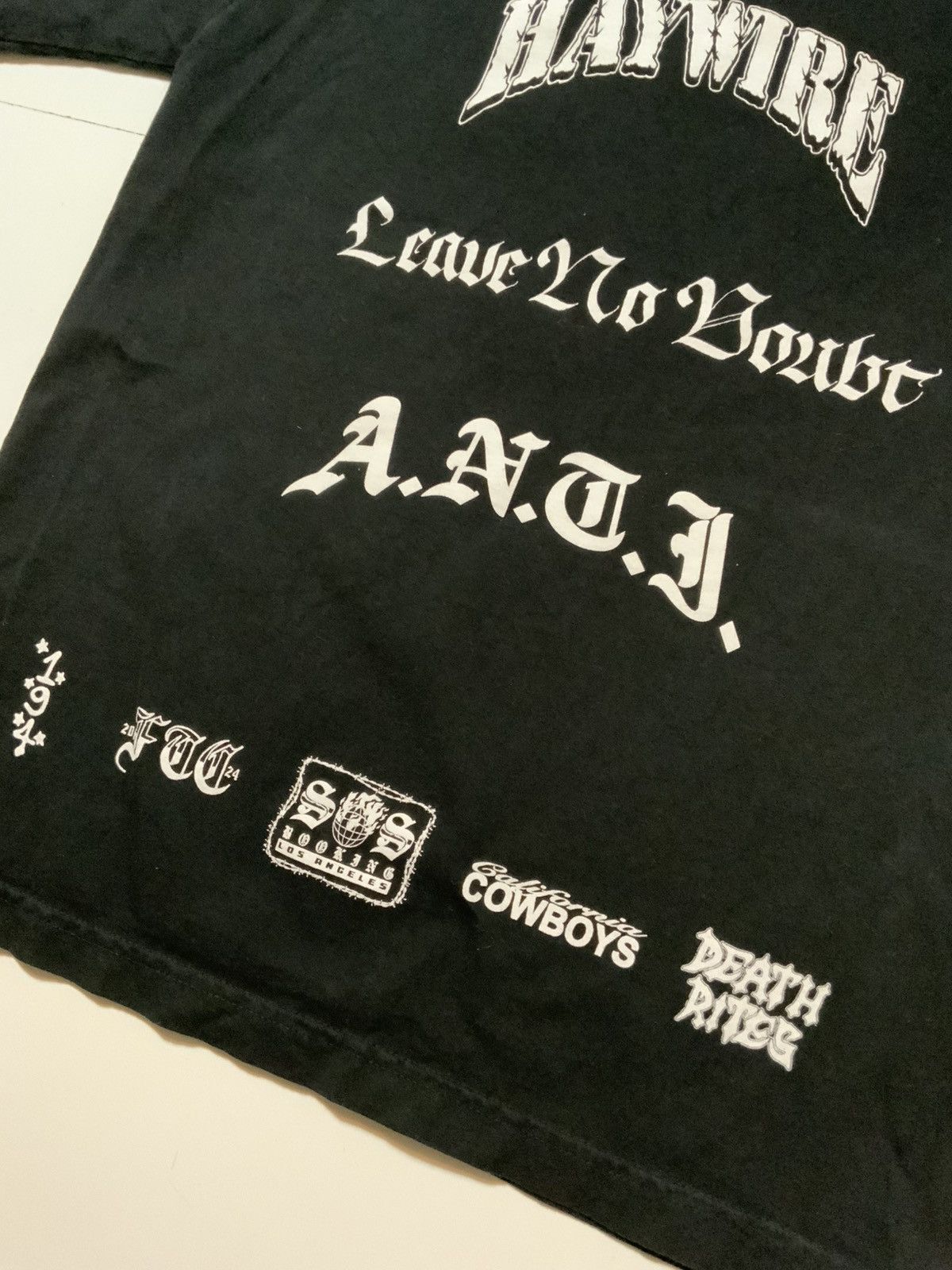Other Death Rites Zulu Haywire Leave No Doubt Anti Dungeon T-Shir Size US S / EU 44-46 / 1 - 8 Thumbnail