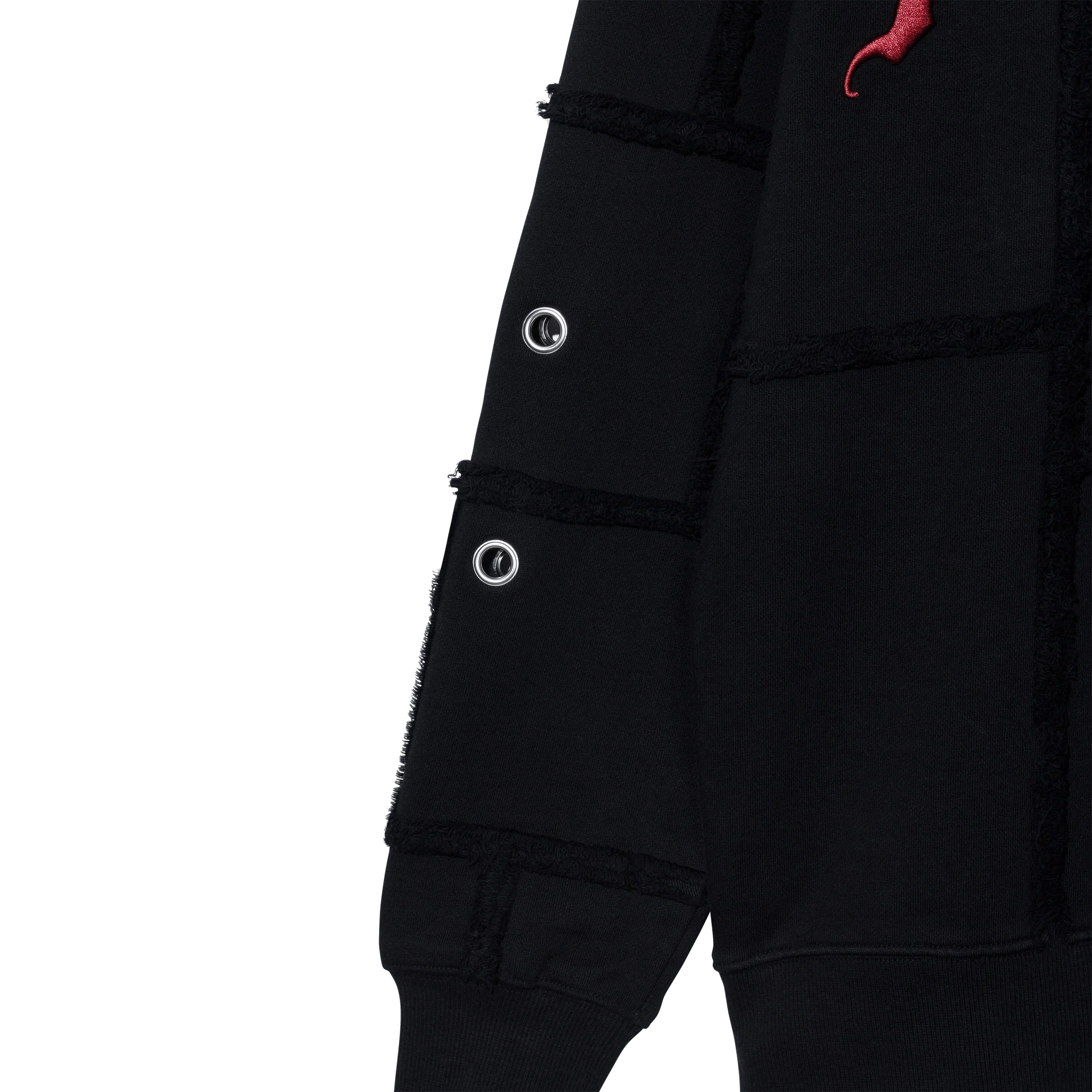 Revenge Patchwork Crewneck Black/Red Size US M / EU 48-50 / 2 - 3 Thumbnail