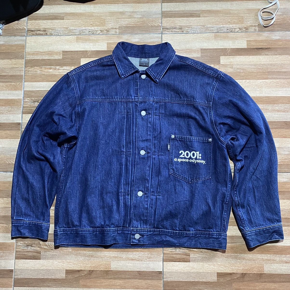 GU × Japanese Brand GU x A Space Odyssey 2001: Type I Denim Jacket Size US L / EU 52-54 / 3 - 1 Thumbnail