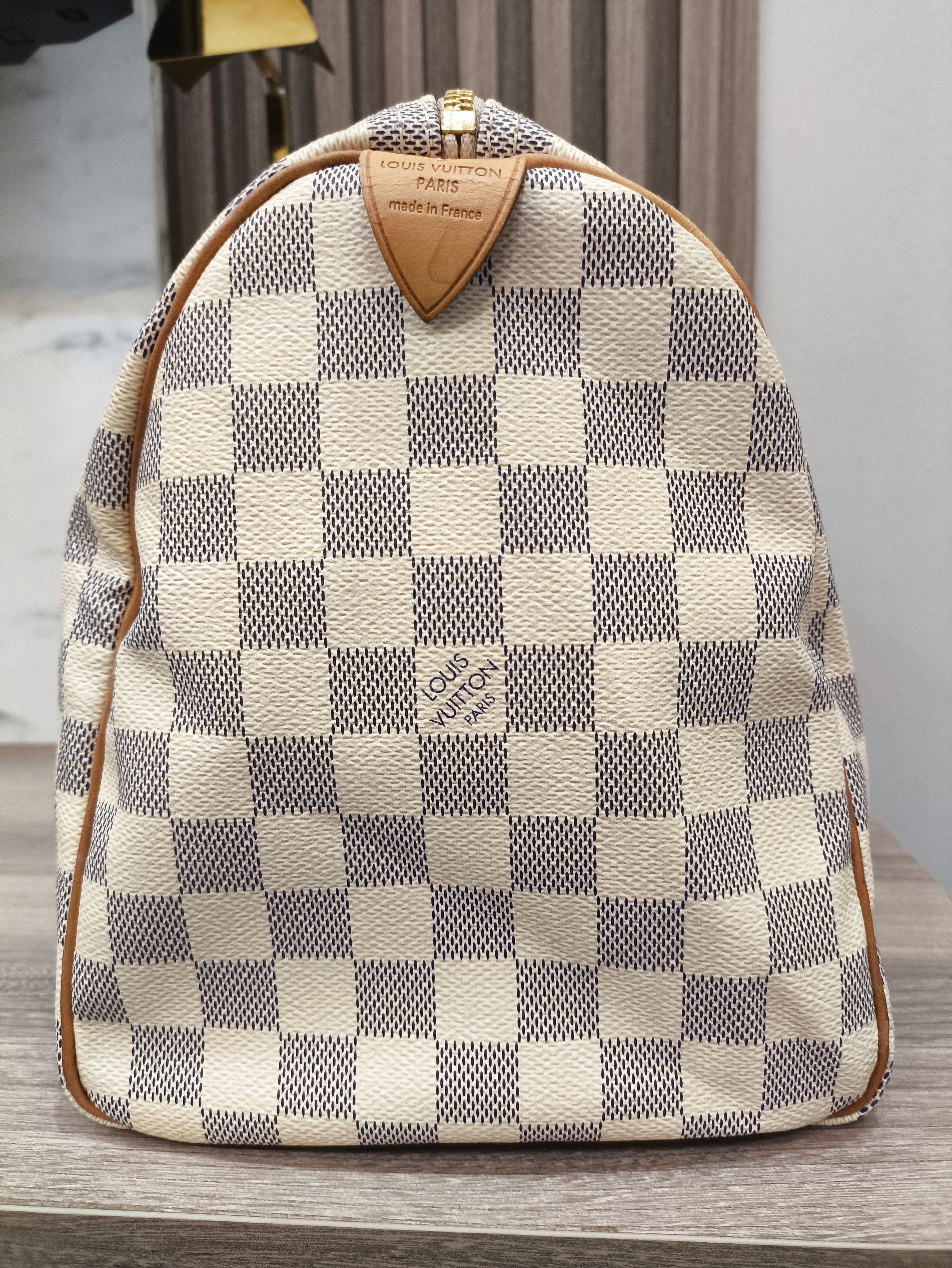 Louis Vuitton Louis Vuitton Azur 30 Speedy Bag Size ONE SIZE - 4 Thumbnail