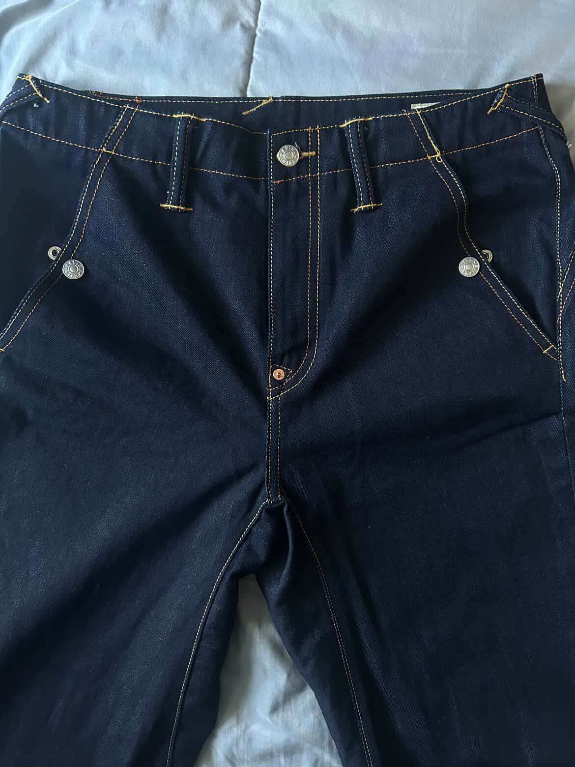 Evisu Evisu Selvedge Seagull Embroidery 3D Cut Denim Jeans Size US 32 / EU 48 - 2 Thumbnail